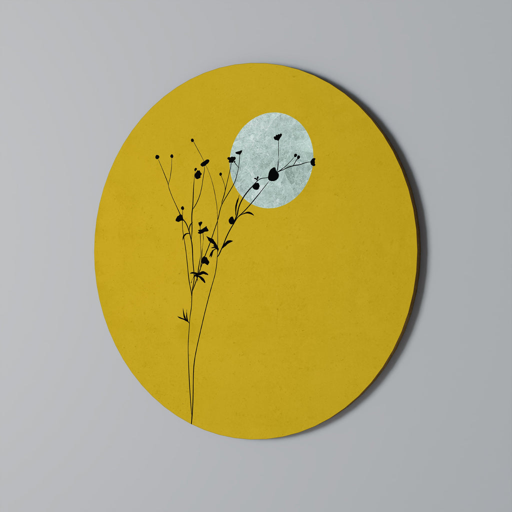 Lève-toi dans la lumière Art mural rond