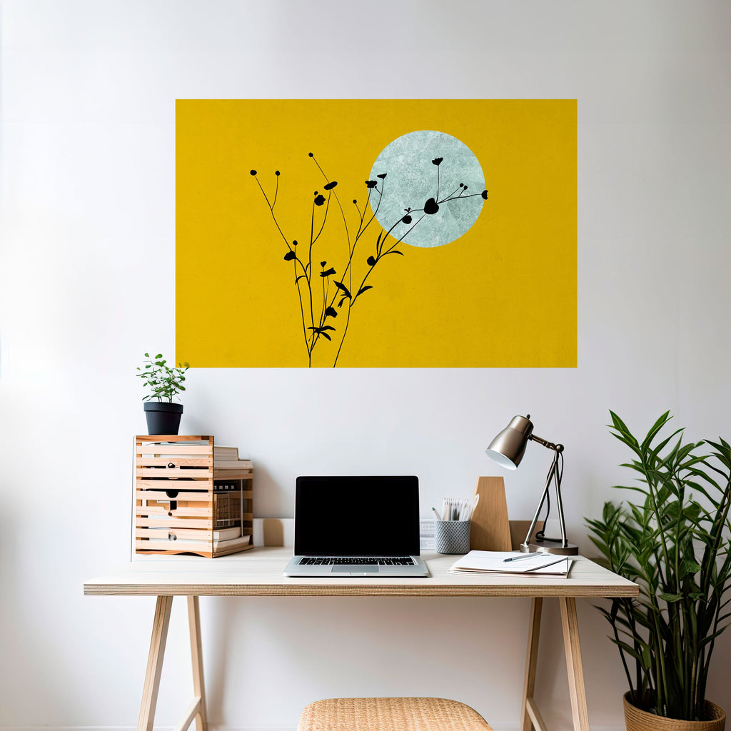 RISE IN THE LIGHT Peel and Stick Horizontal Poster