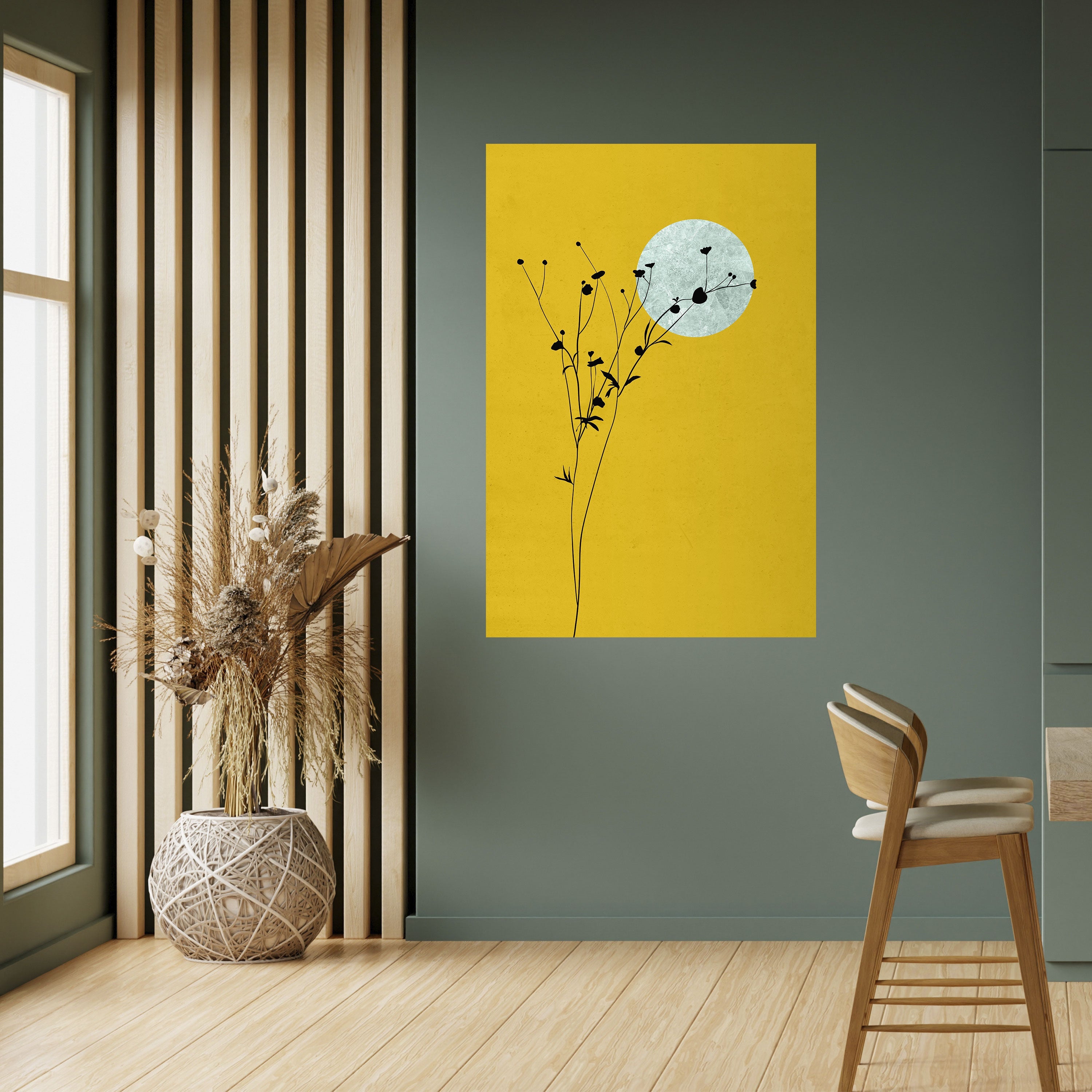 Affiche verticale autocollante « RISE IN THE LIGHT »