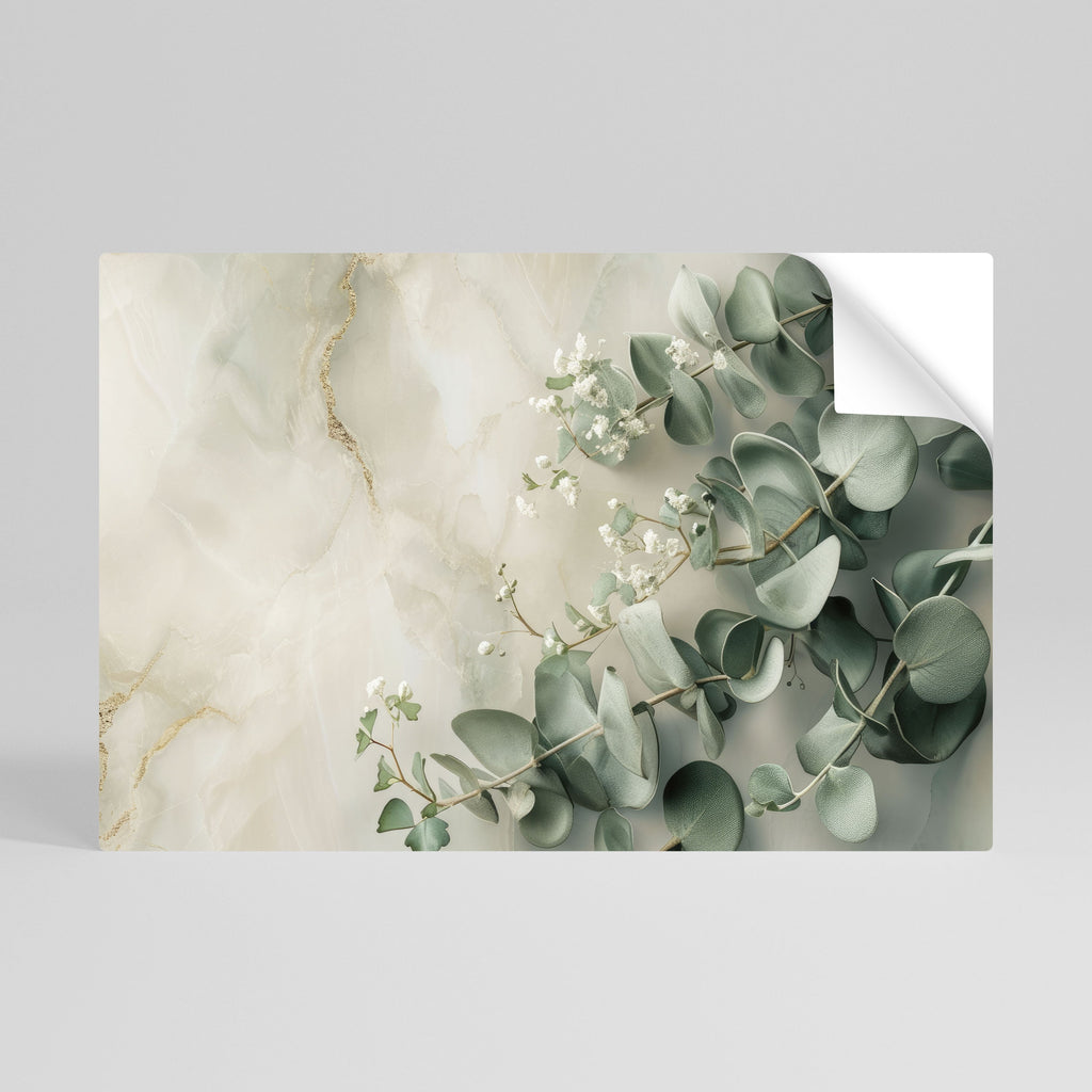 Affiche horizontale autocollante « ELEGANT LEAF BALLET »