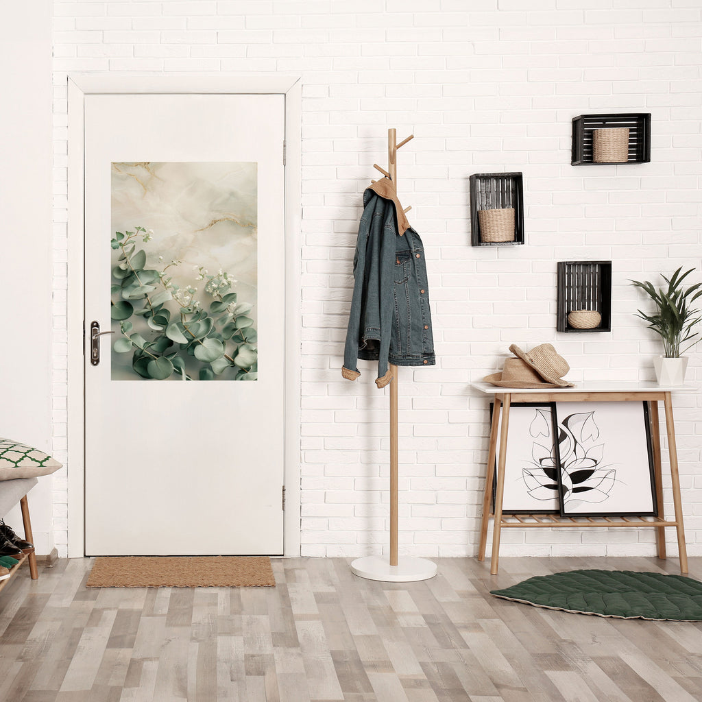 Affiche verticale autocollante « ÉLÉGANT LEAF BALLET »