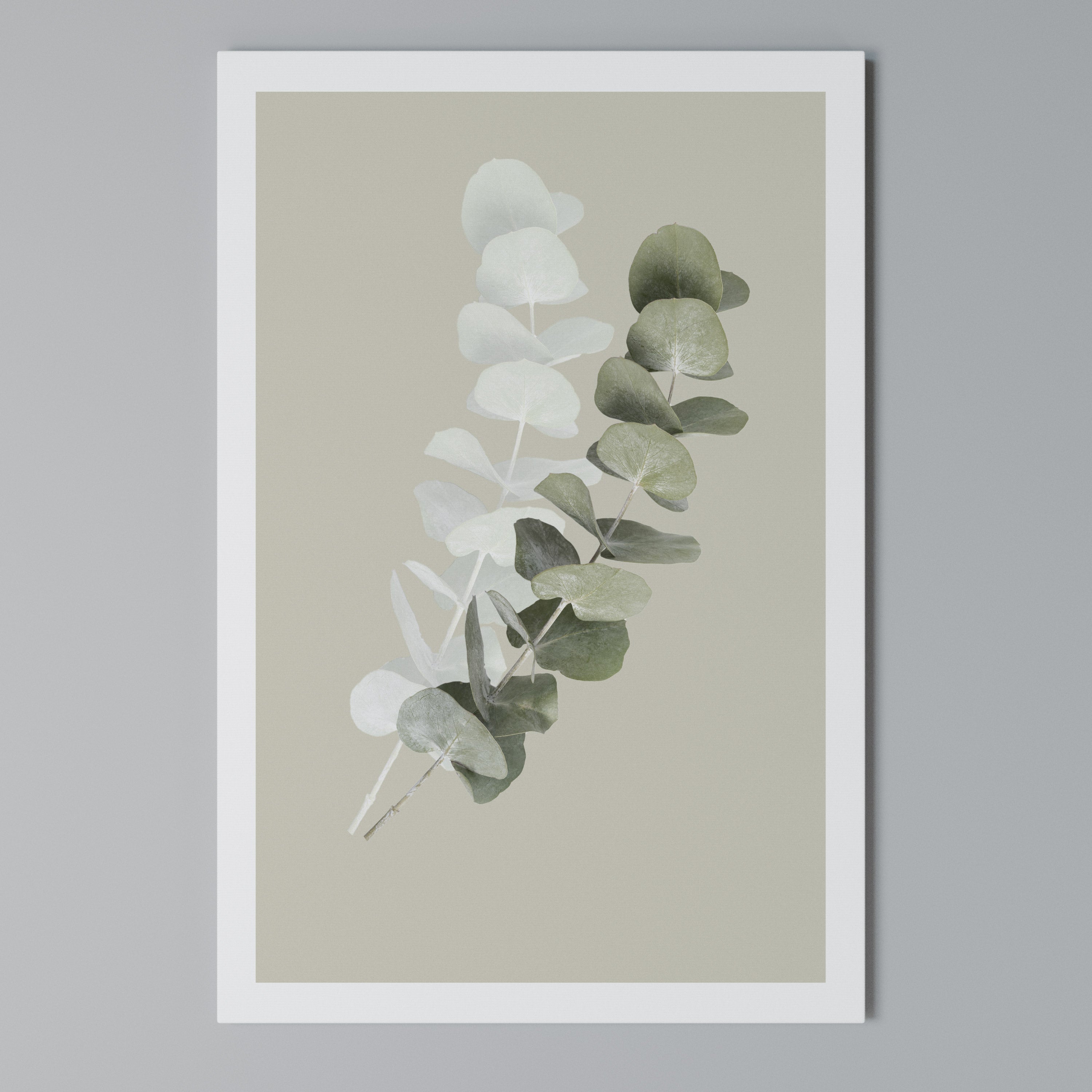 TRANSLUCENT NATURE Vertical Canvas Print