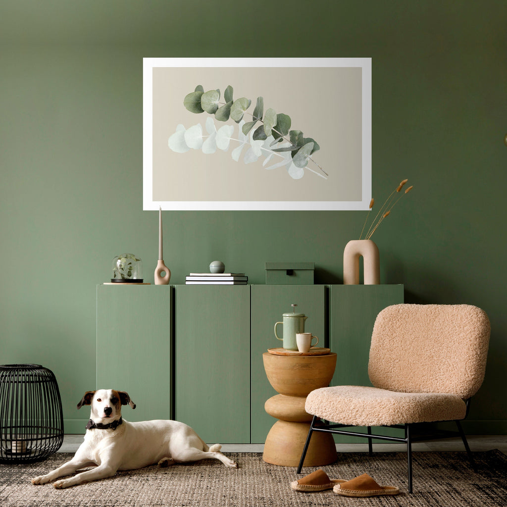 Affiche horizontale autocollante « NATURE TRANSLUCIDE »