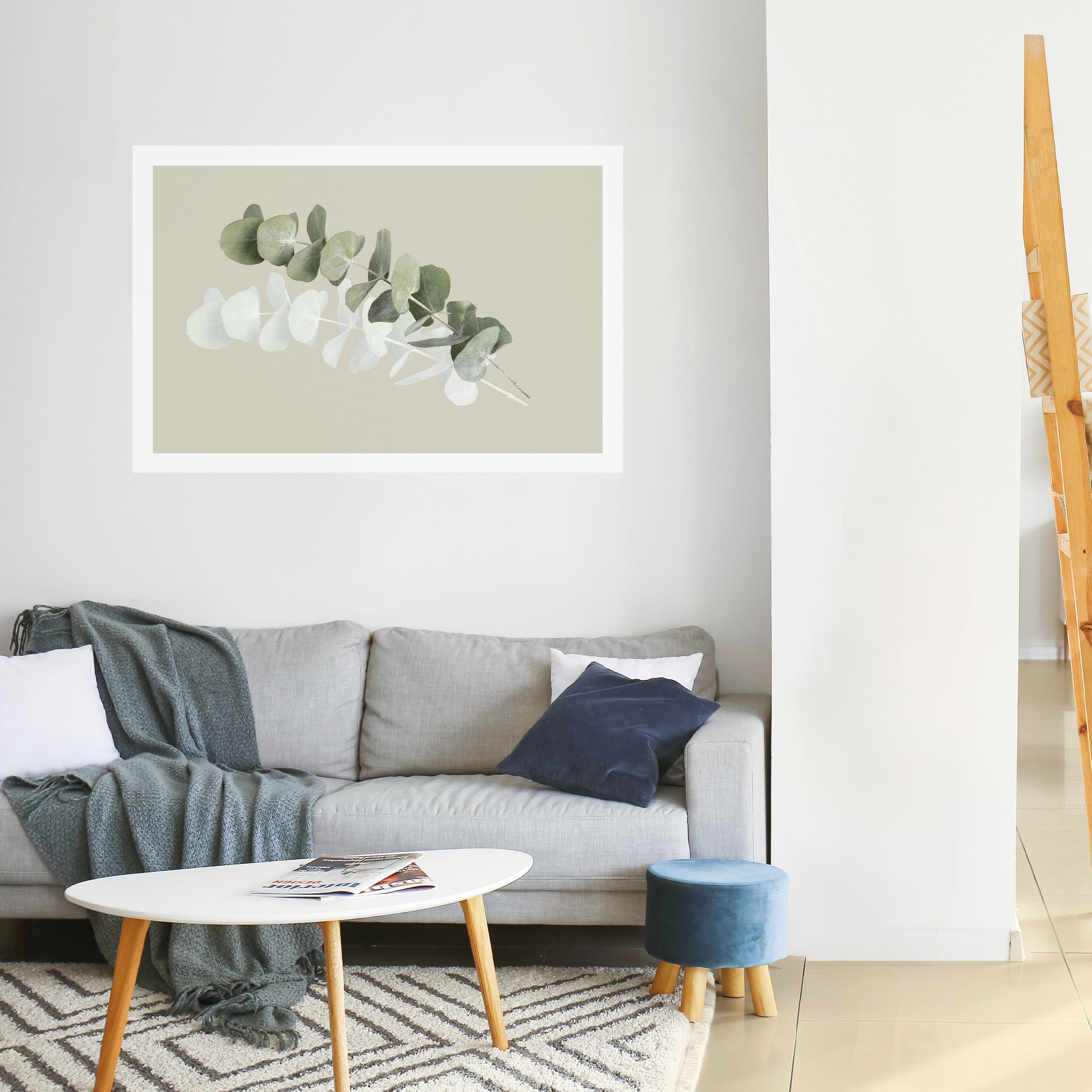 Affiche horizontale autocollante « NATURE TRANSLUCIDE »