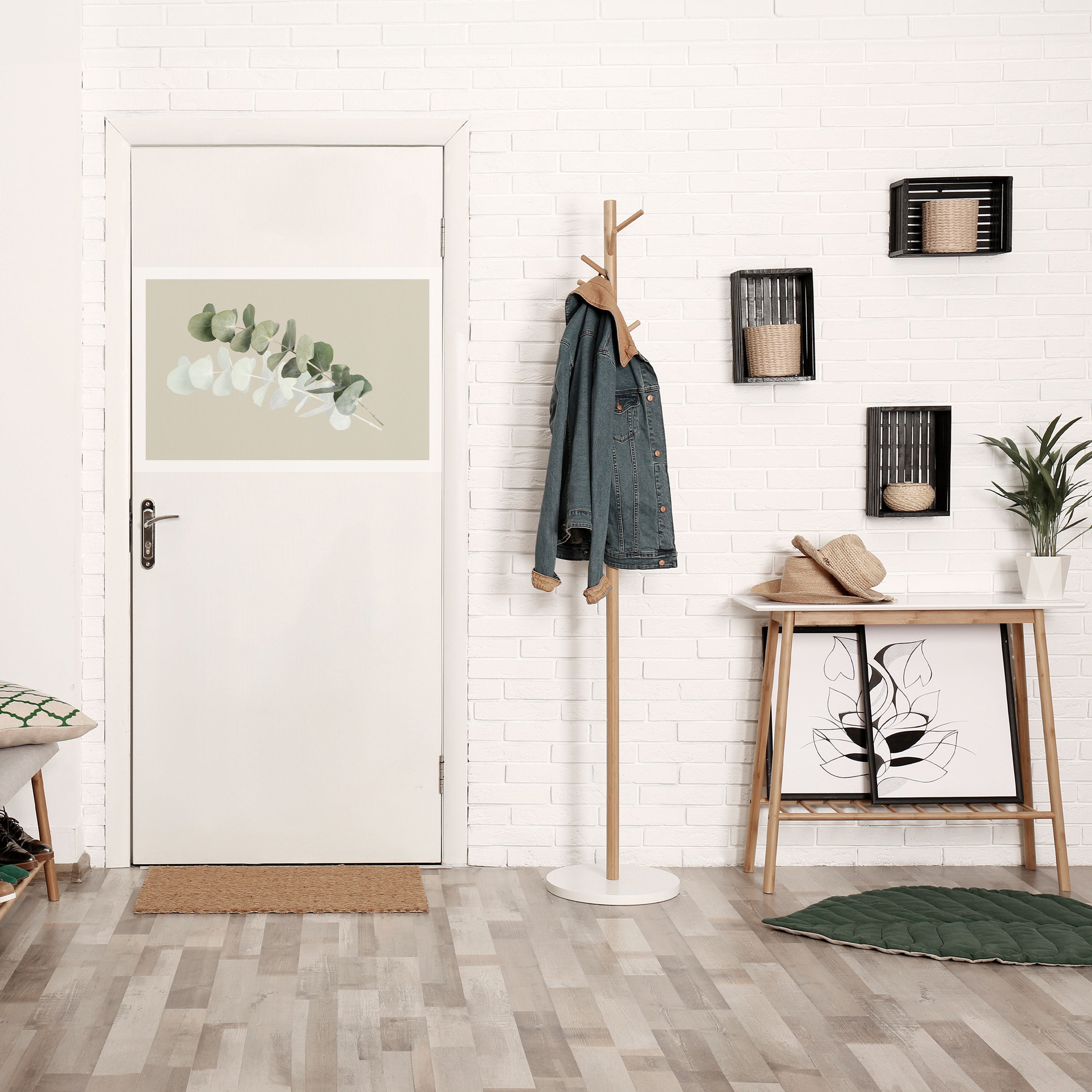 Affiche horizontale autocollante « NATURE TRANSLUCIDE »