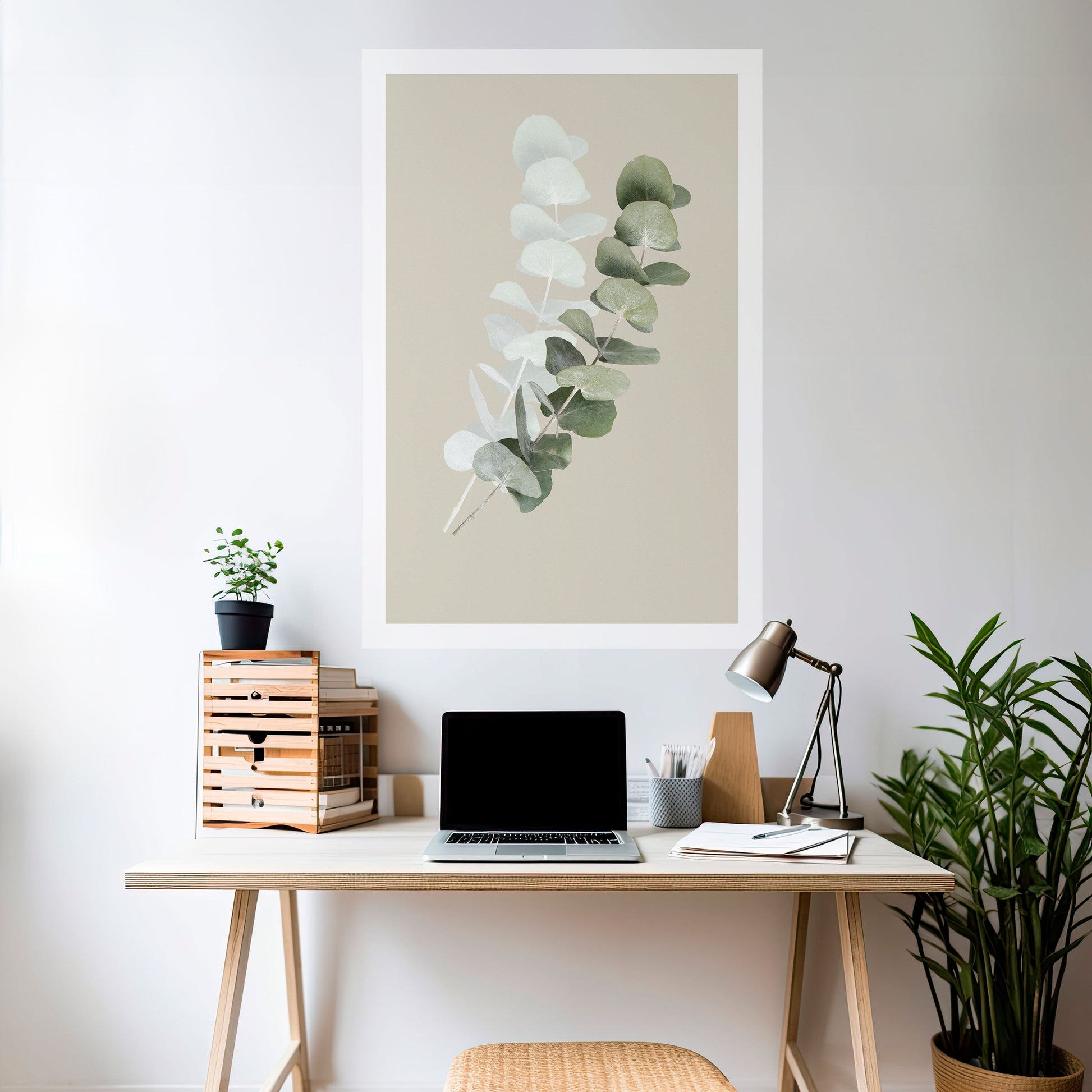Affiche verticale autocollante « NATURE TRANSLUCIDE »