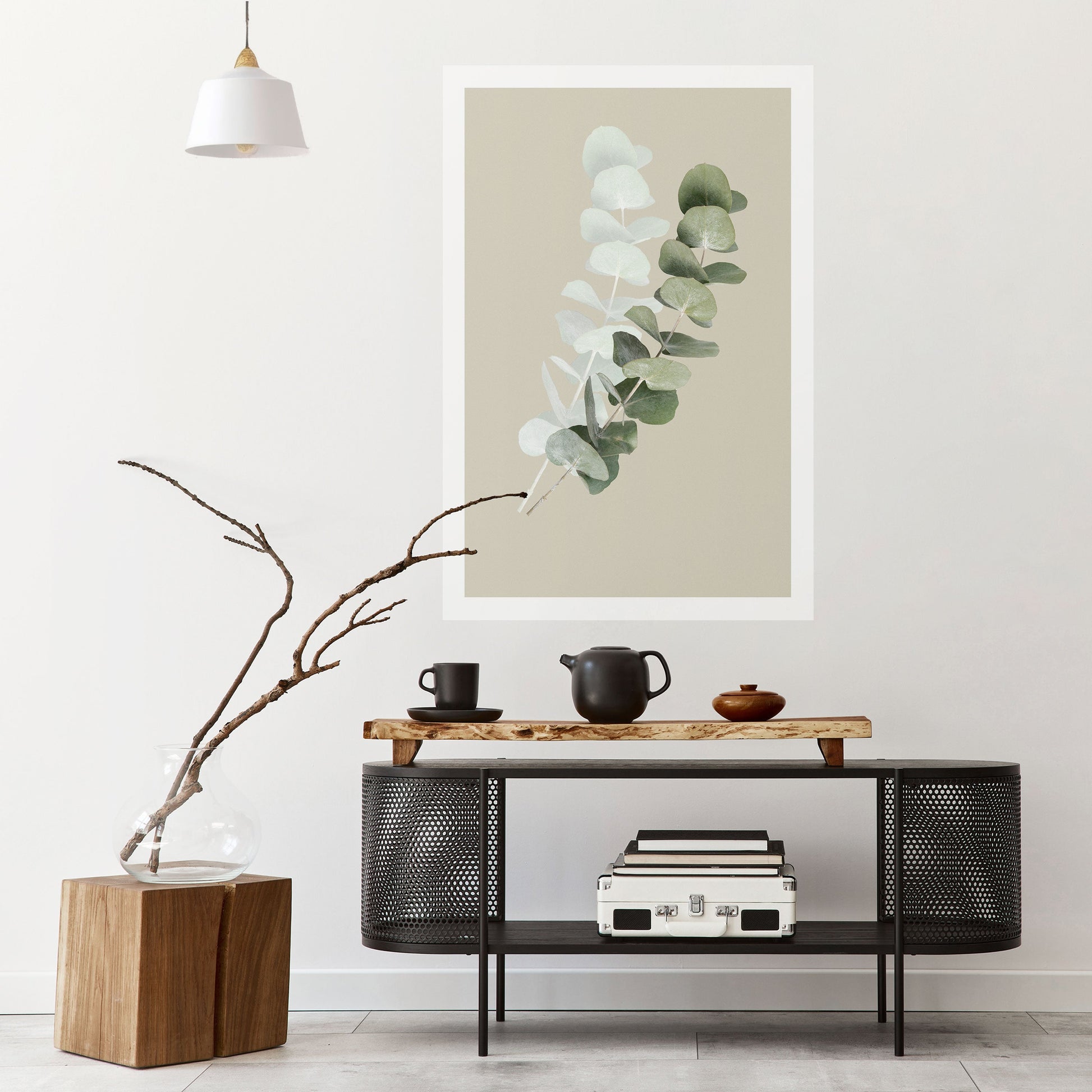 Affiche verticale autocollante « NATURE TRANSLUCIDE »