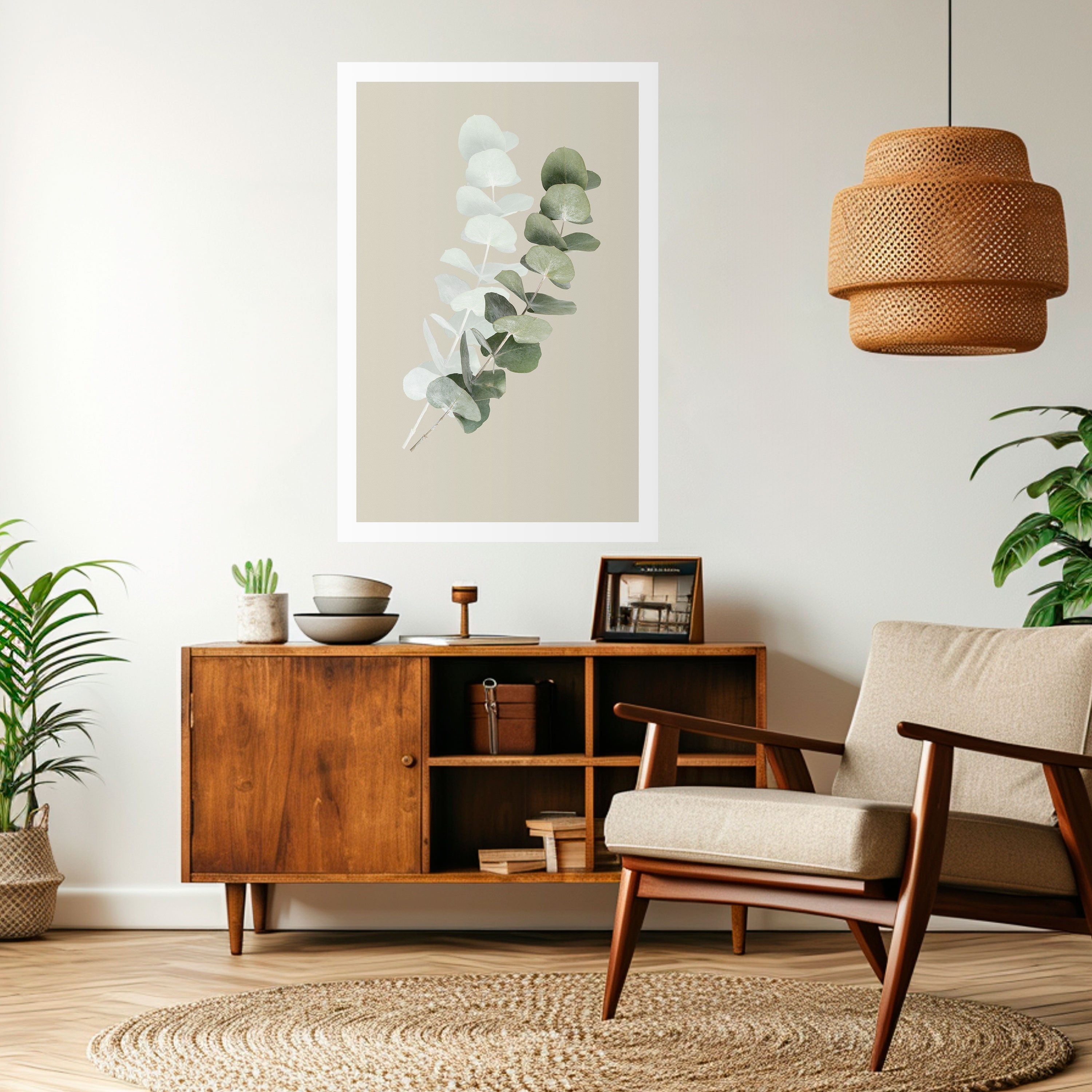 Affiche verticale autocollante « NATURE TRANSLUCIDE »