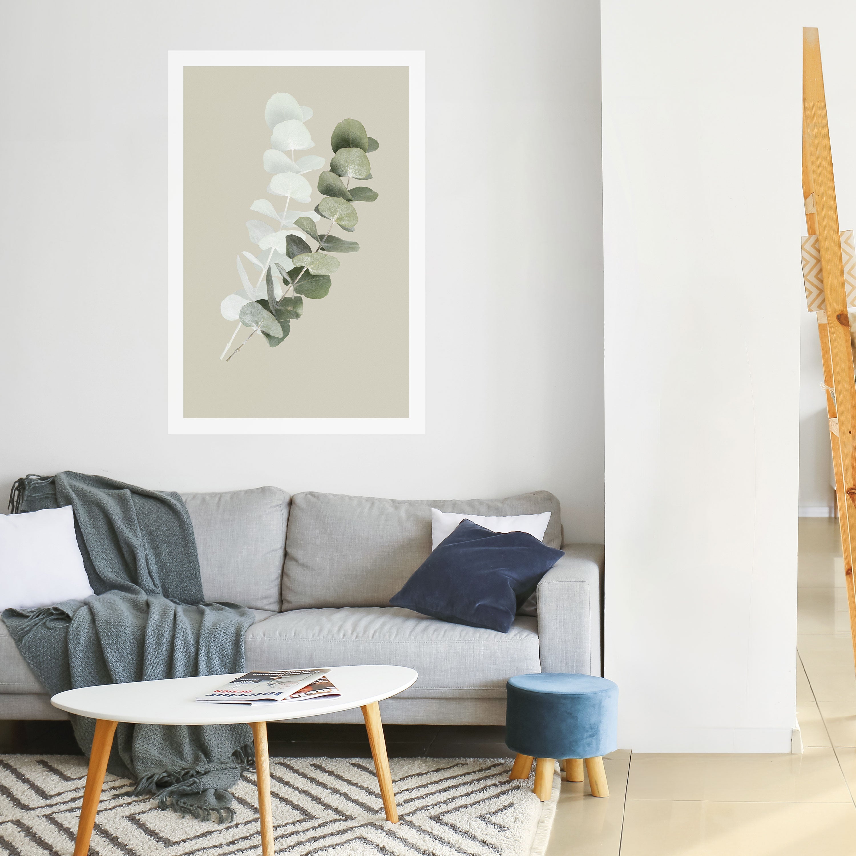 Affiche verticale autocollante « NATURE TRANSLUCIDE »