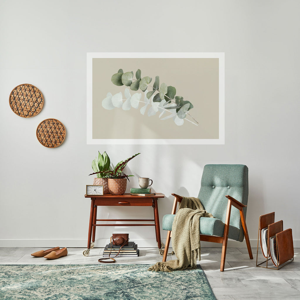 Affiche horizontale autocollante « NATURE TRANSLUCIDE »