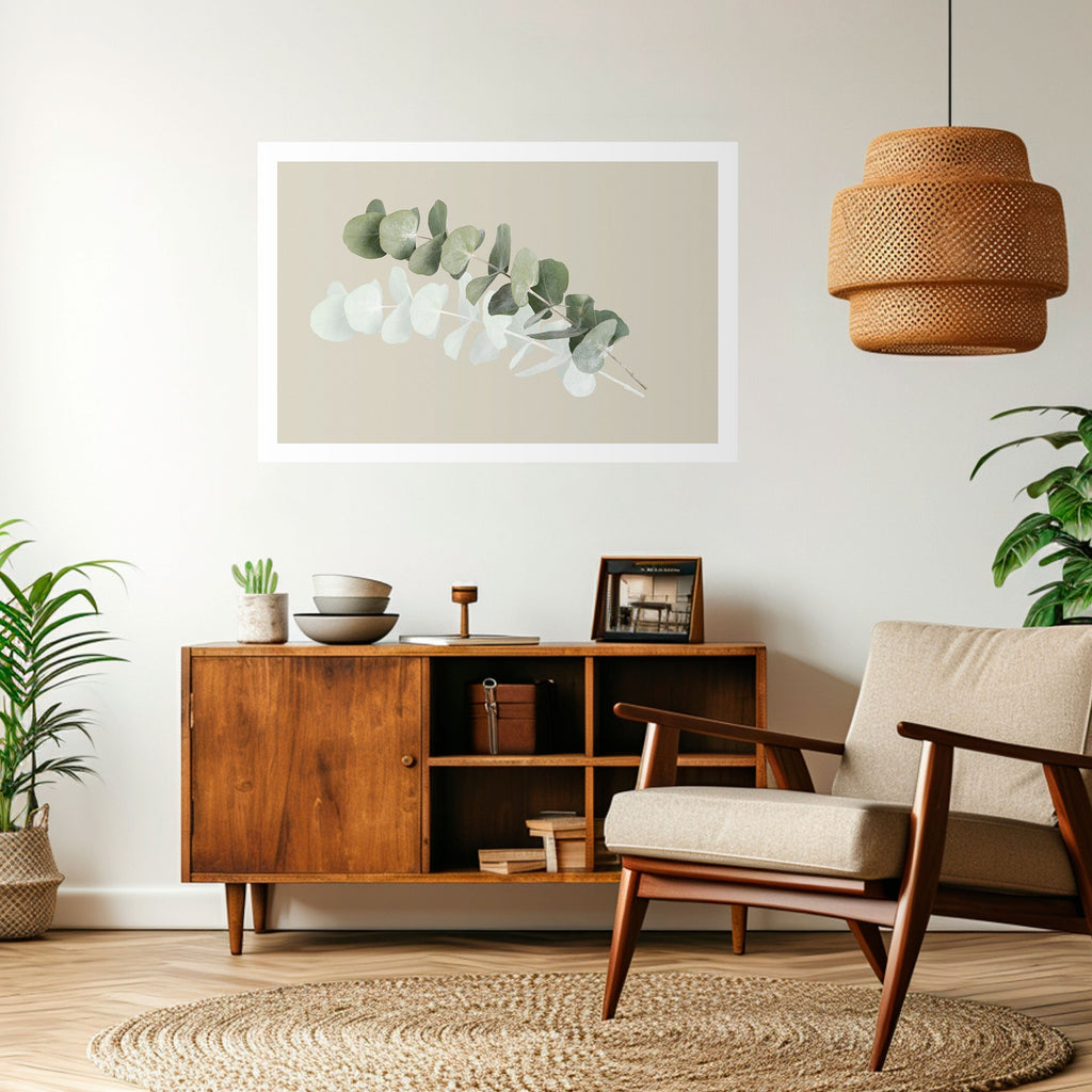 Affiche horizontale autocollante « NATURE TRANSLUCIDE »