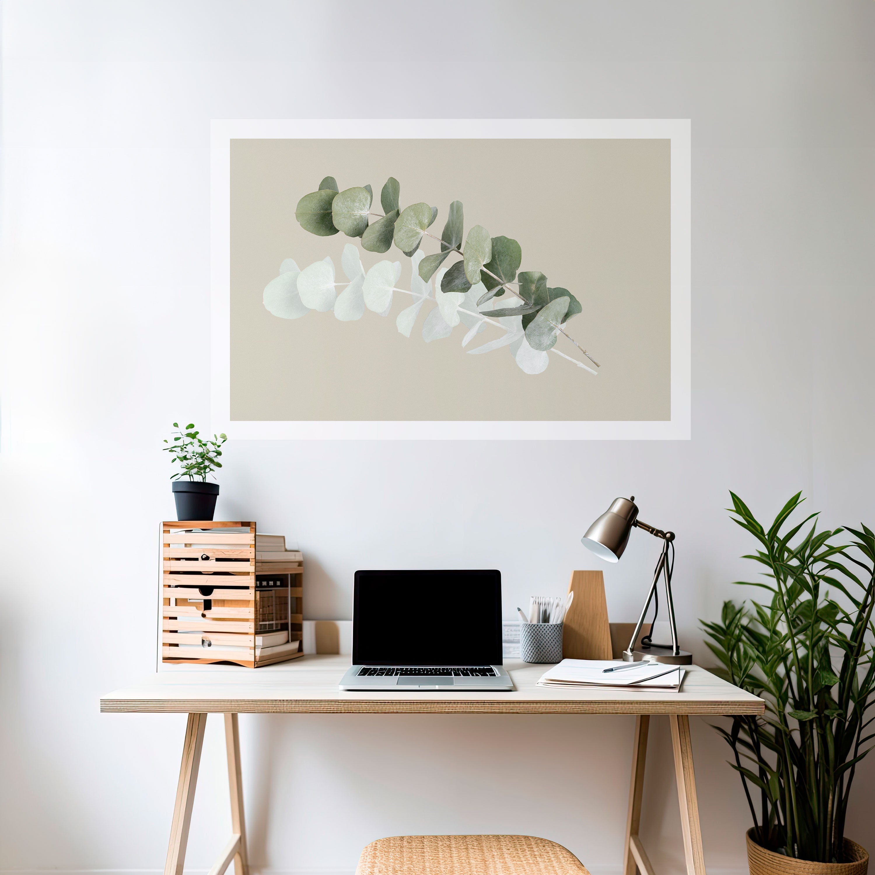 Affiche horizontale autocollante « NATURE TRANSLUCIDE »