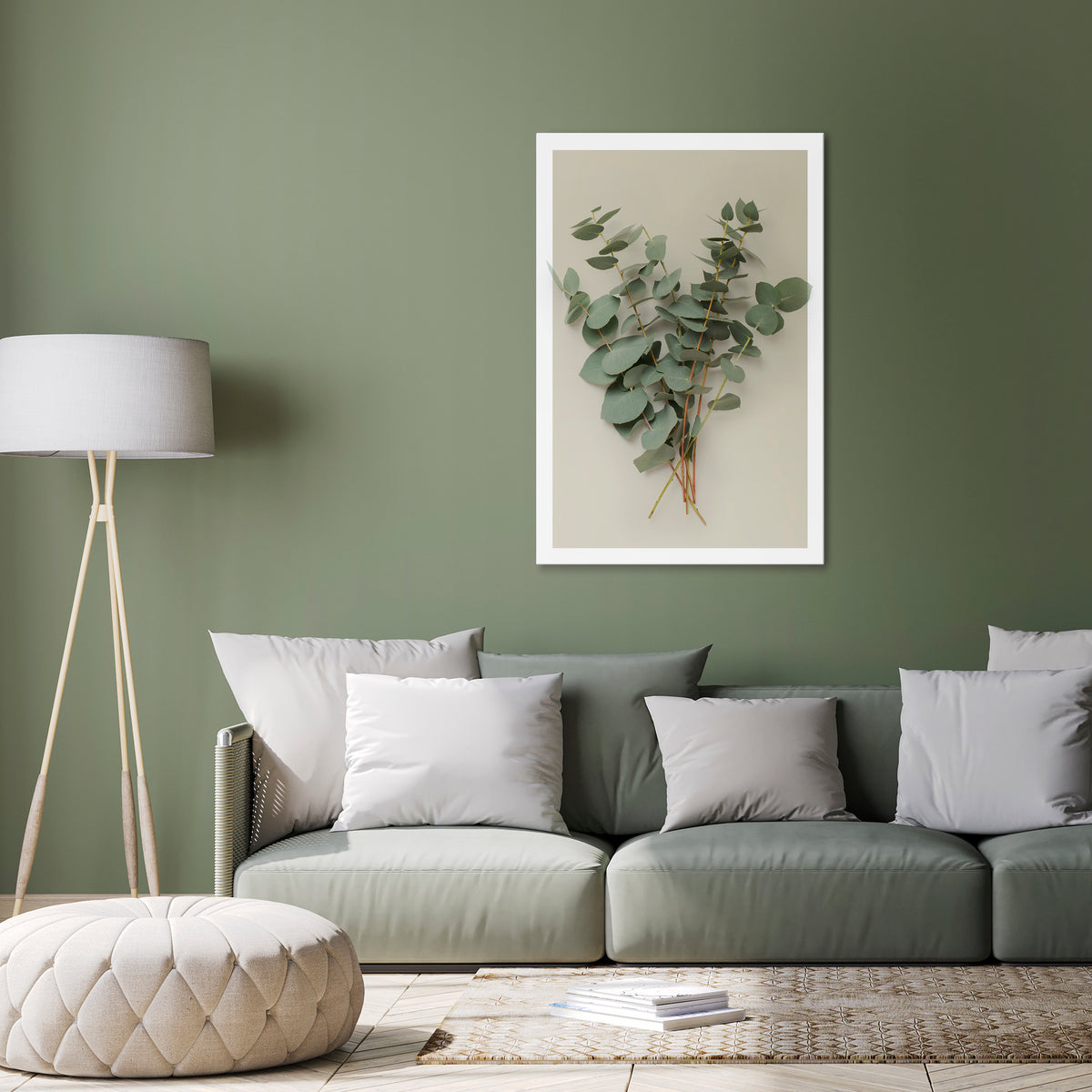 FOLIAGE FANTASIES Vertical Canvas Print