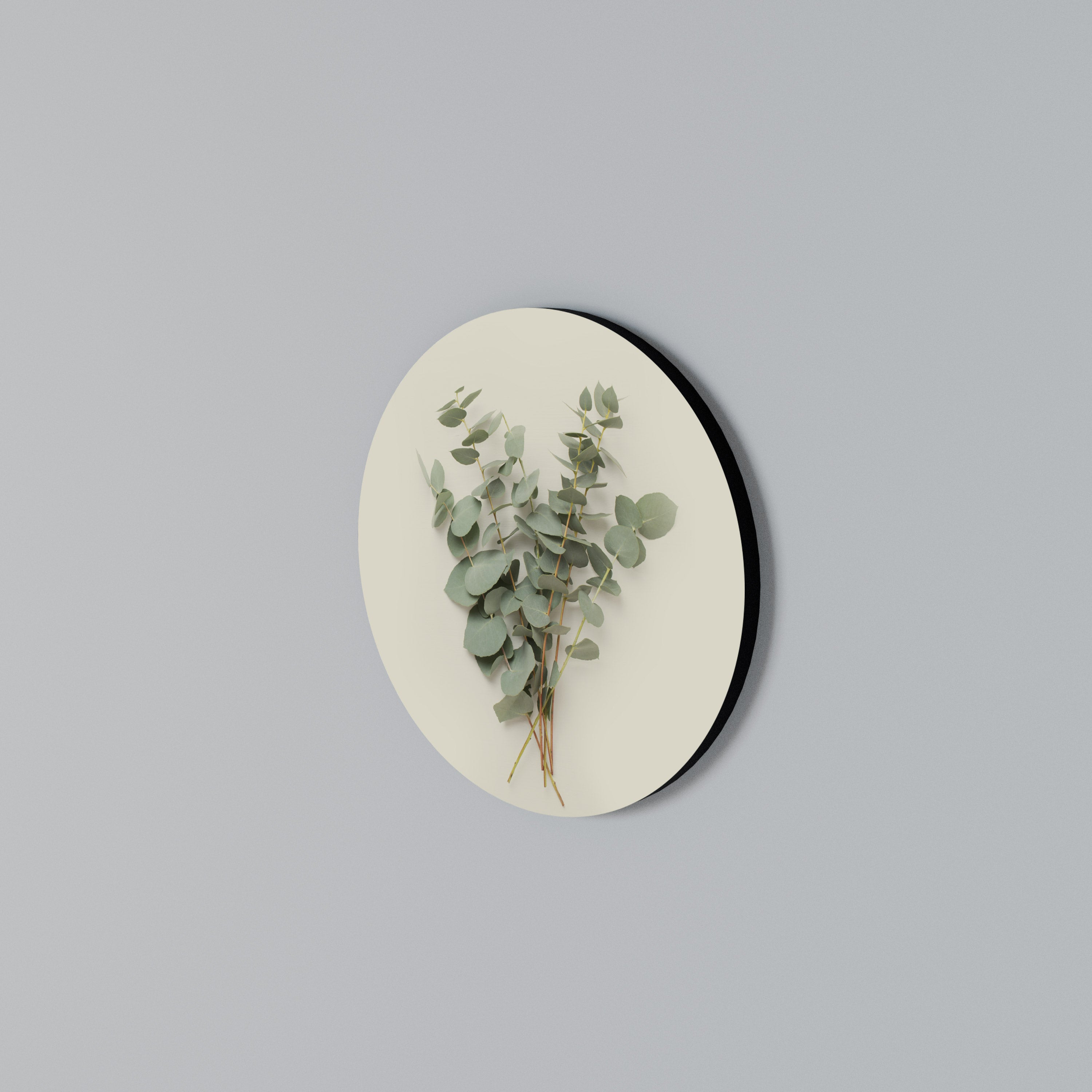 FOLIAGE FANTASIES Round Wall Art
