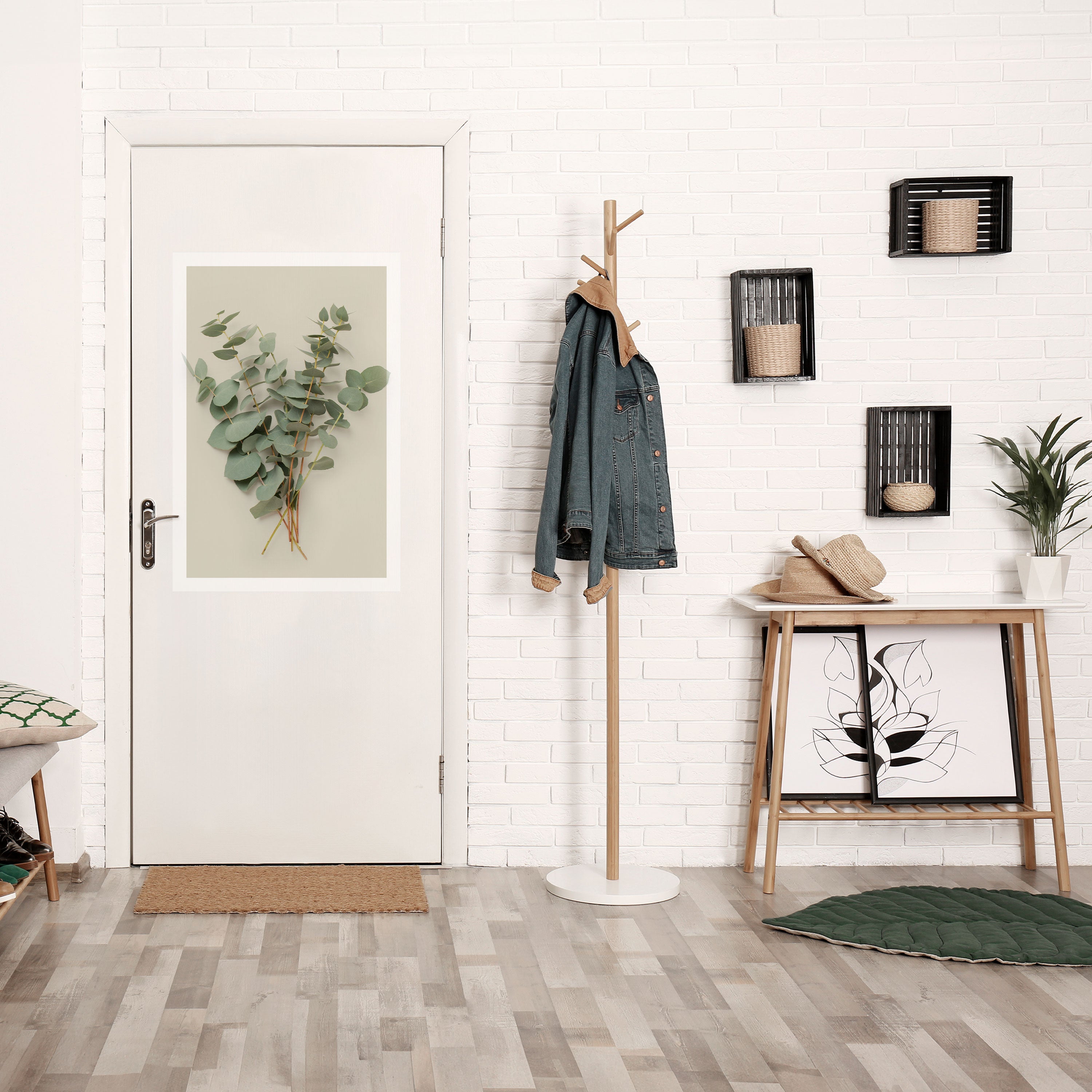 Affiche verticale autocollante FOLIAGE FANTASIES