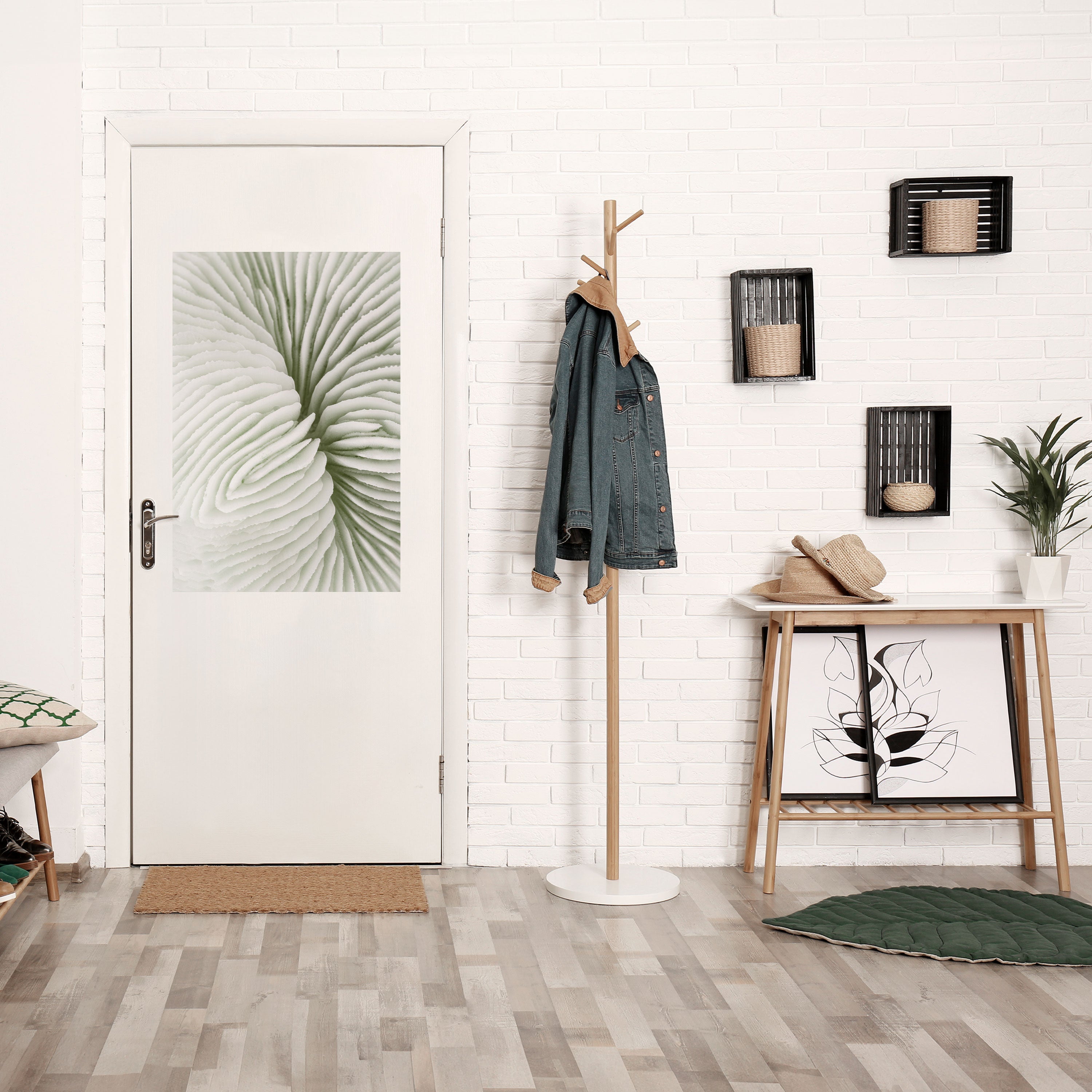 Affiche verticale autocollante SYMÉTRIE DE LA NATURE