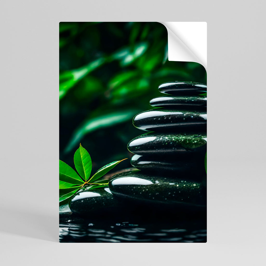 Affiche verticale autocollante HARMONY STONES