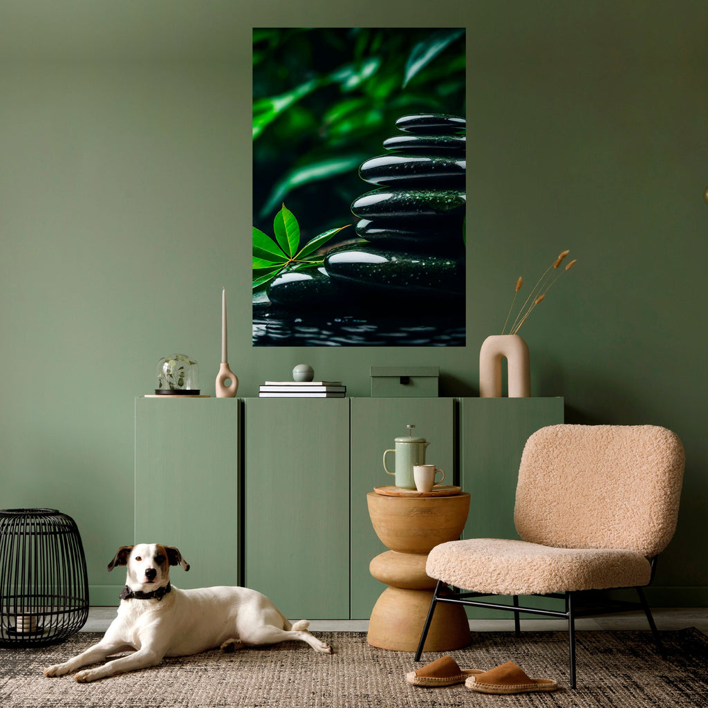 Affiche verticale autocollante HARMONY STONES