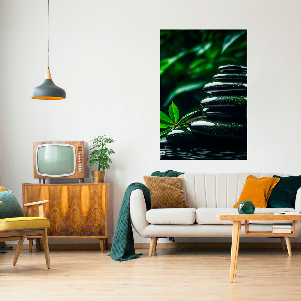 Affiche verticale autocollante HARMONY STONES