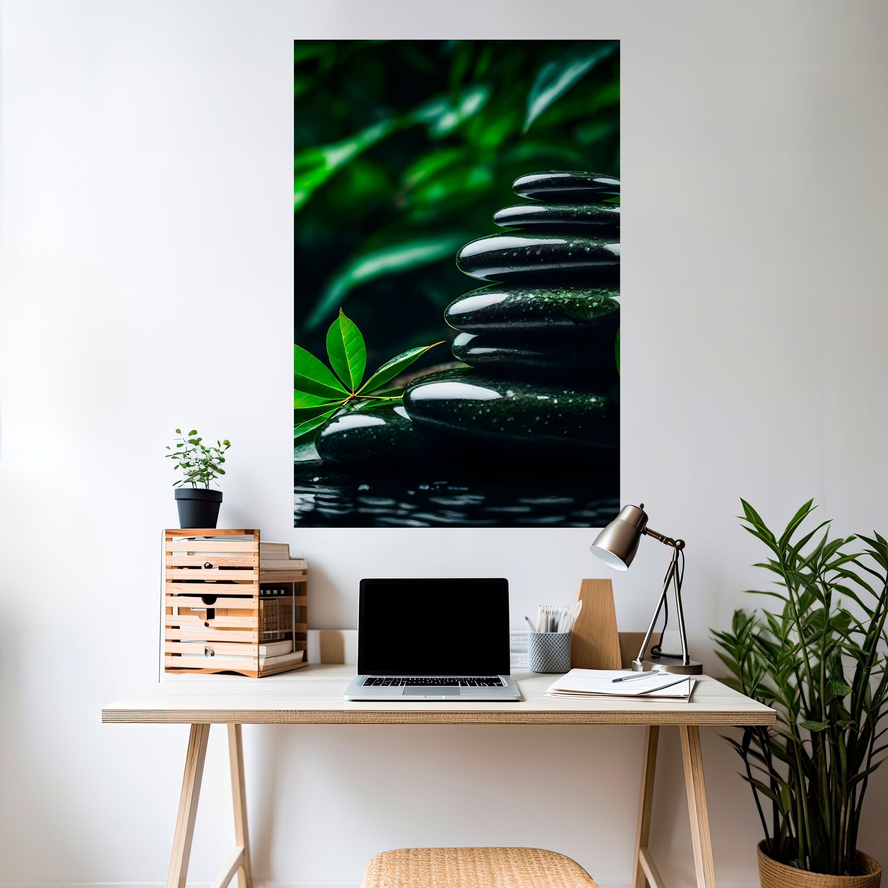 Affiche verticale autocollante HARMONY STONES