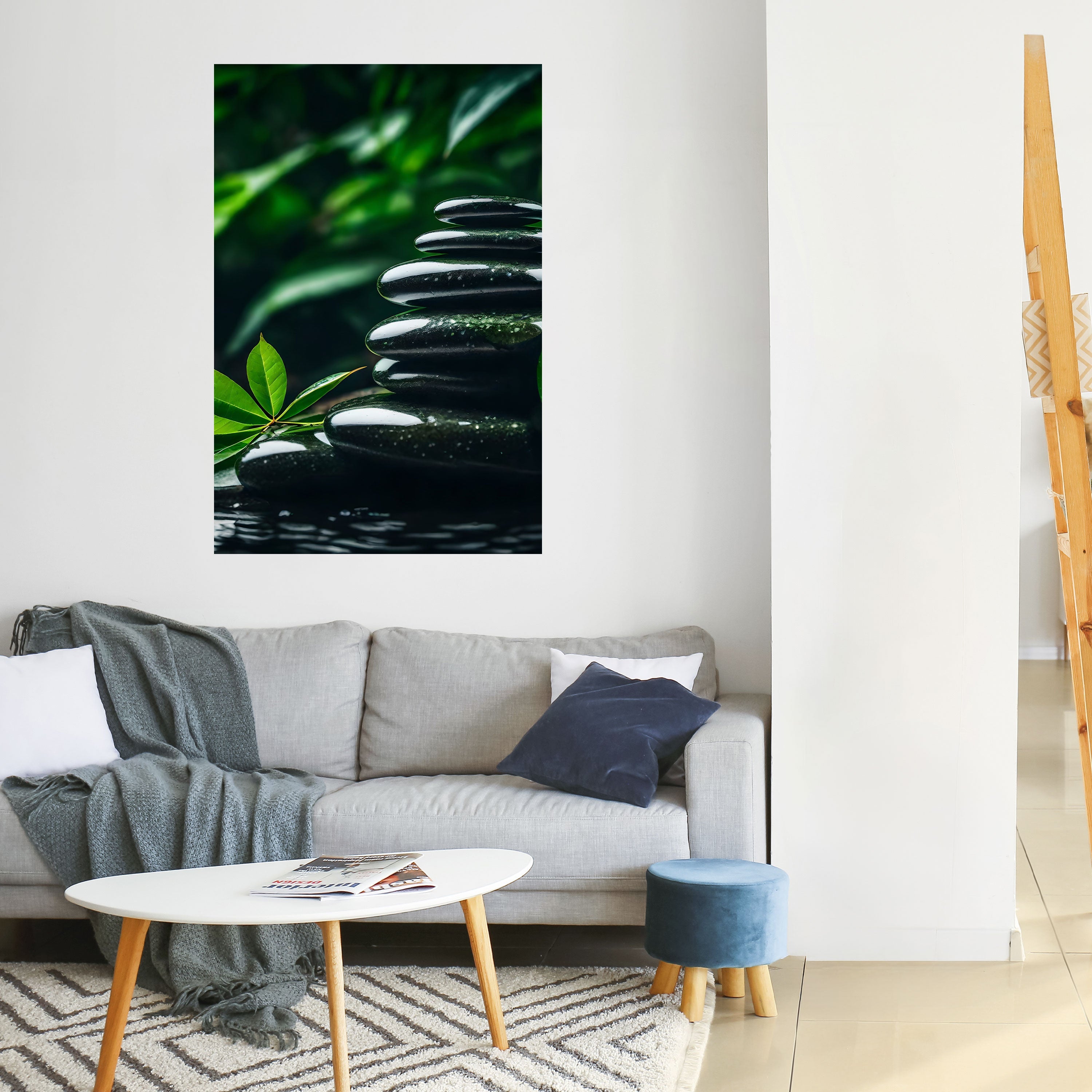 Affiche verticale autocollante HARMONY STONES