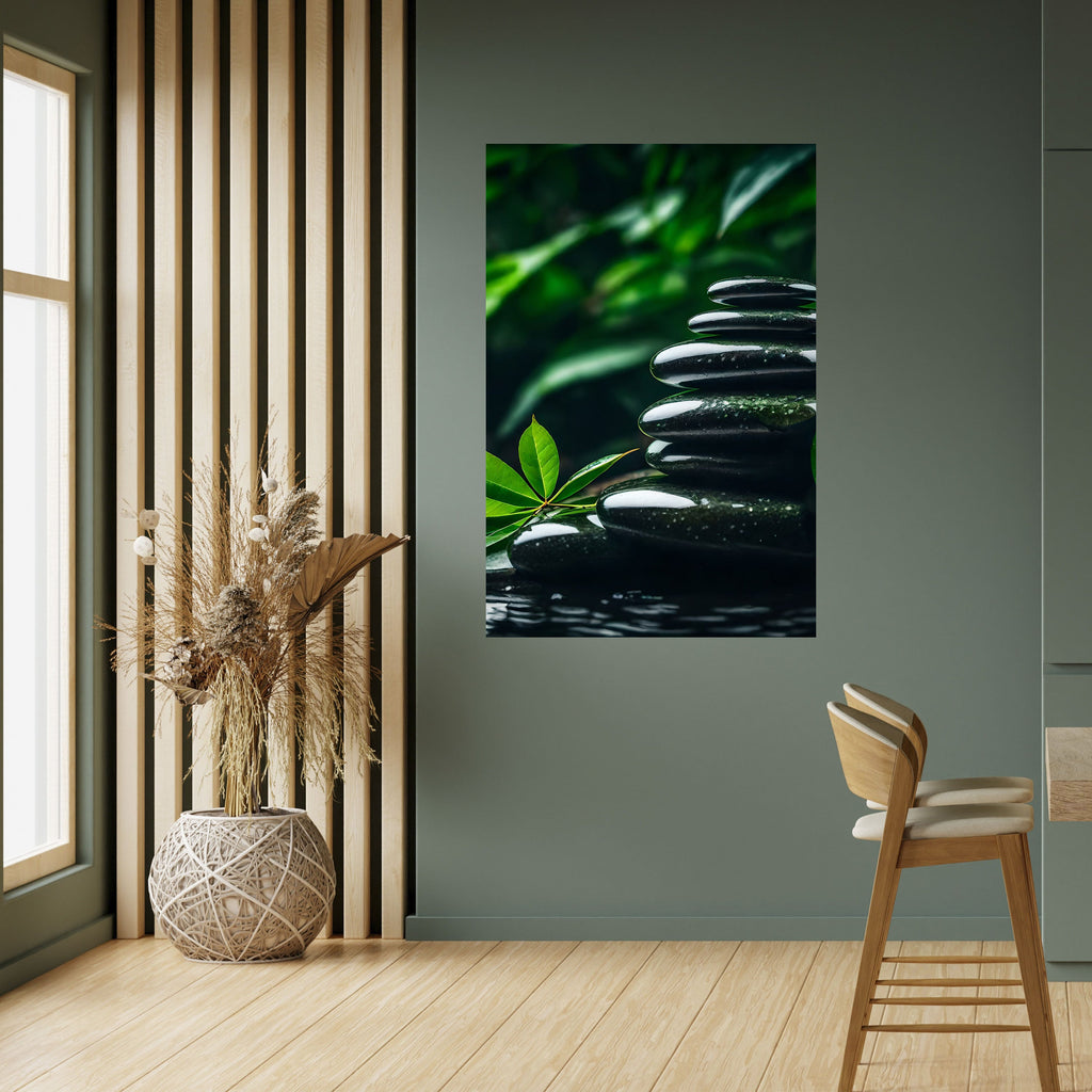 Affiche verticale autocollante HARMONY STONES