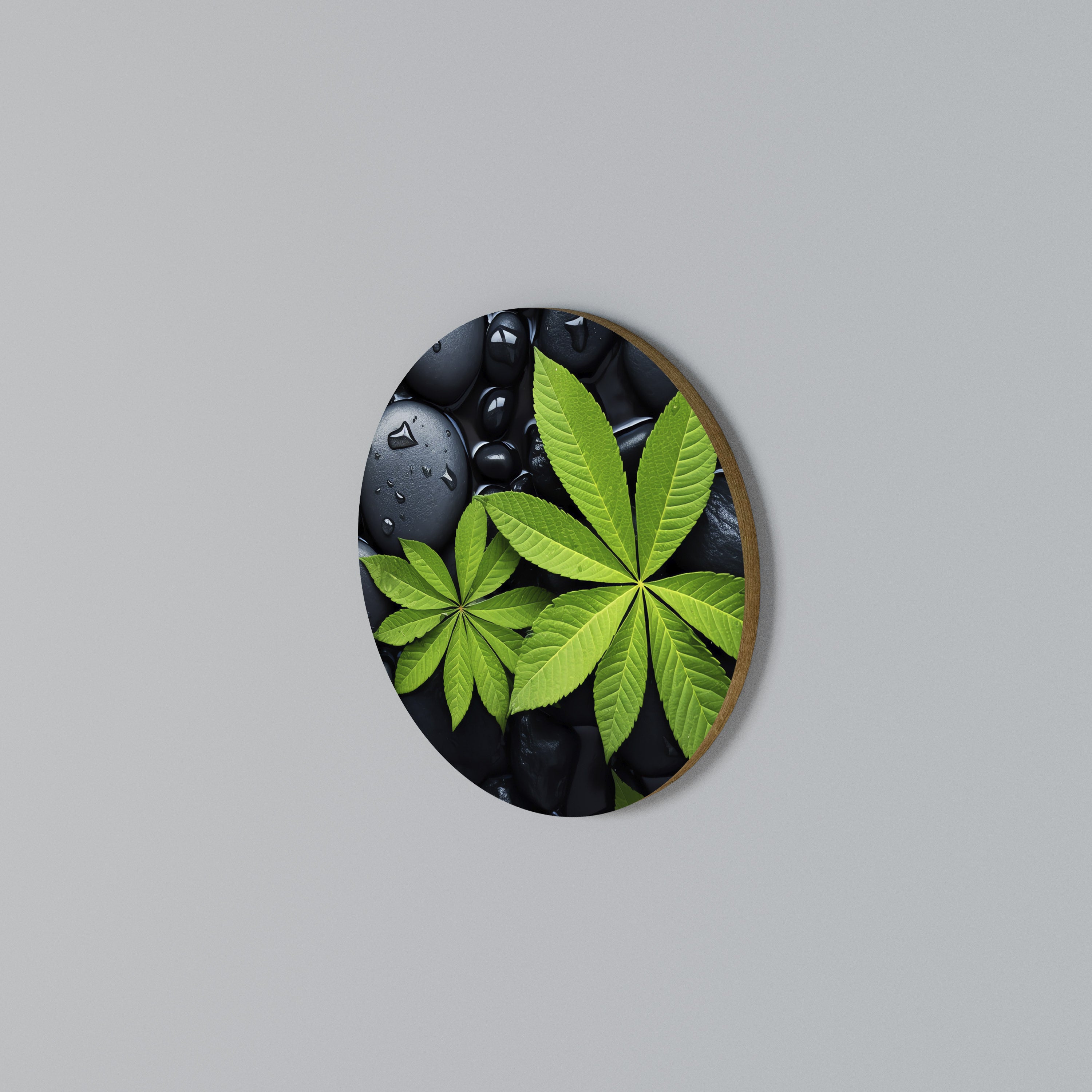 NATURE'S EMBRACE Round Wall Art