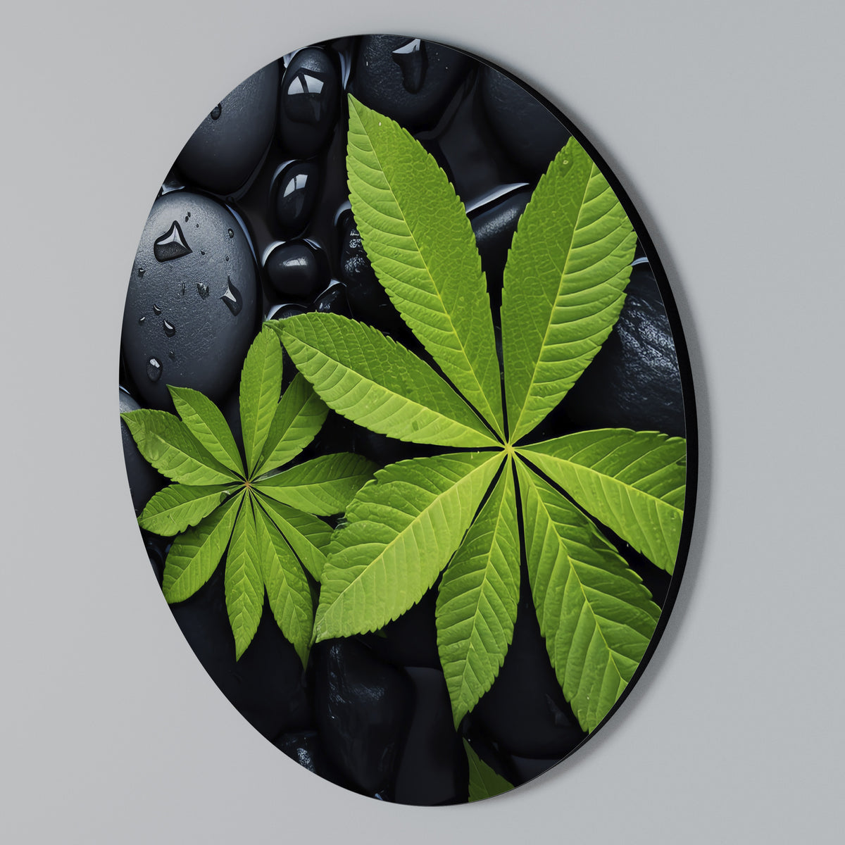 NATURE'S EMBRACE Round Wall Art