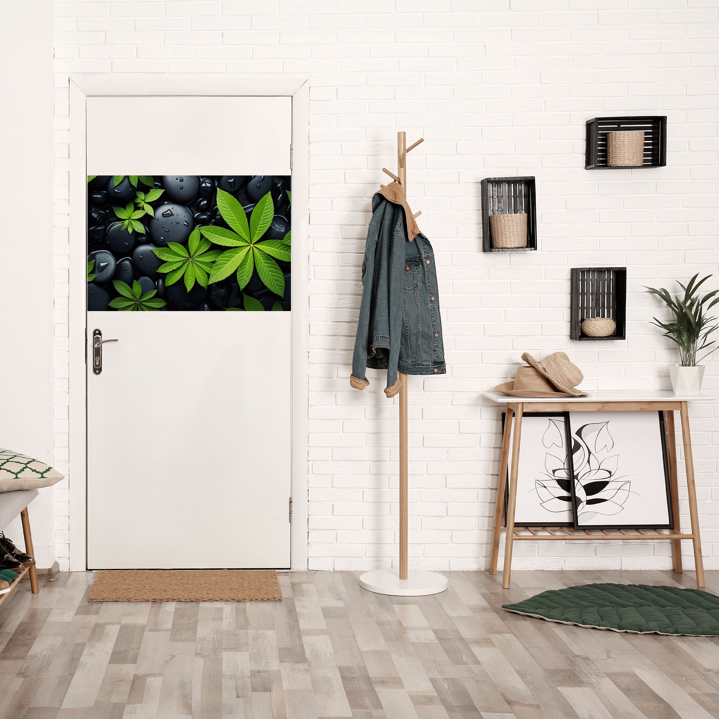 Affiche horizontale autocollante L'ÉTREINTE DE LA NATURE