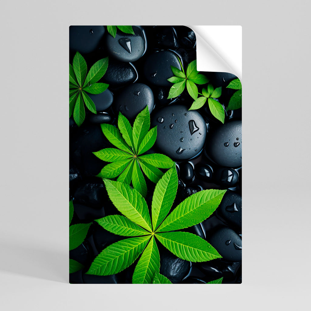 Affiche verticale autocollante « L'ÉTREINTE DE LA NATURE »