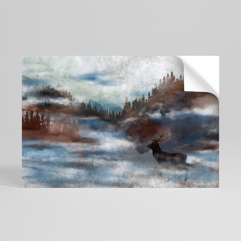 Affiche horizontale autocollante « HARMONY IN HAZE »