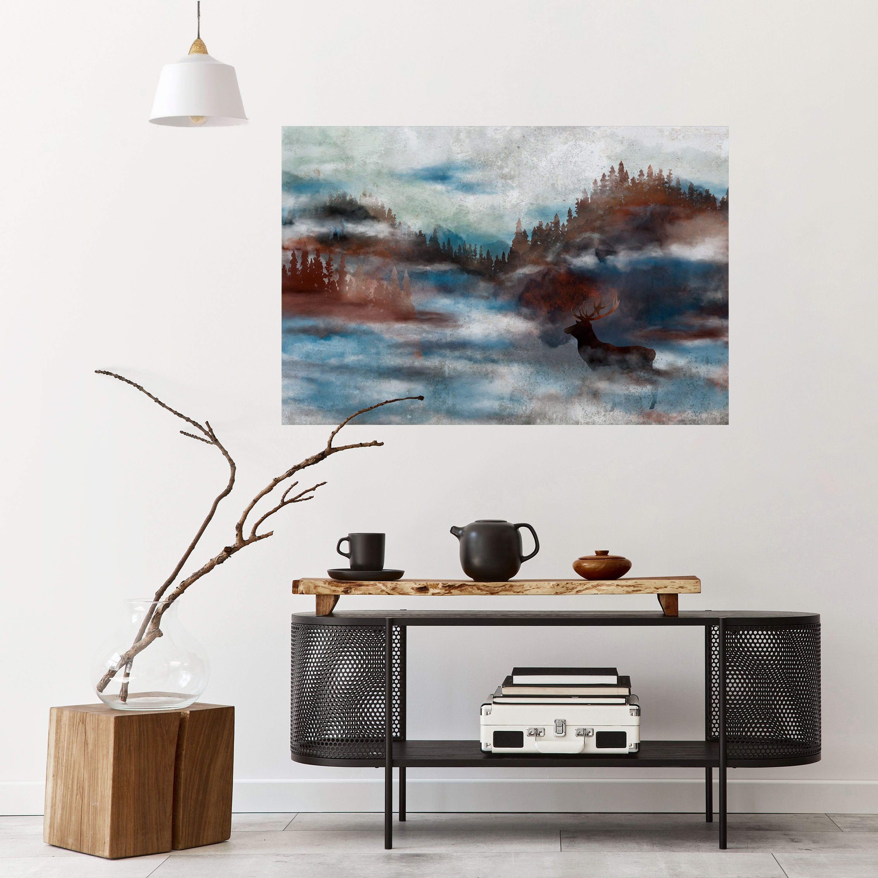 Affiche horizontale autocollante « HARMONY IN HAZE »