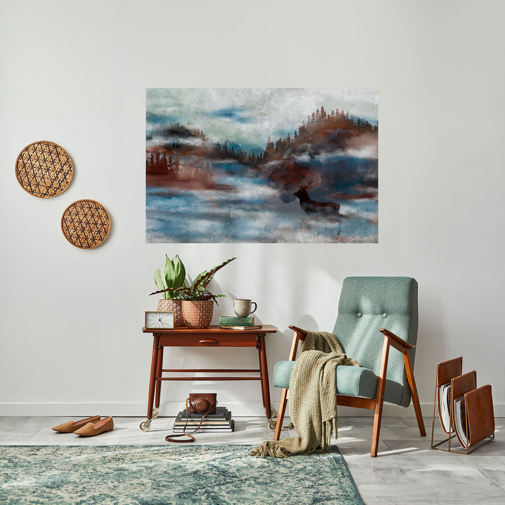 Affiche horizontale autocollante « HARMONY IN HAZE »