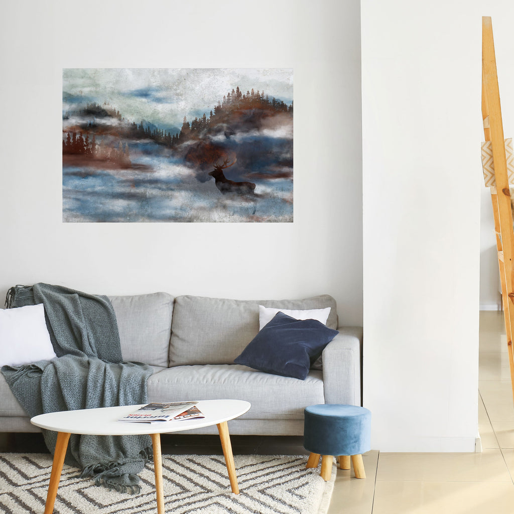 Affiche horizontale autocollante « HARMONY IN HAZE »