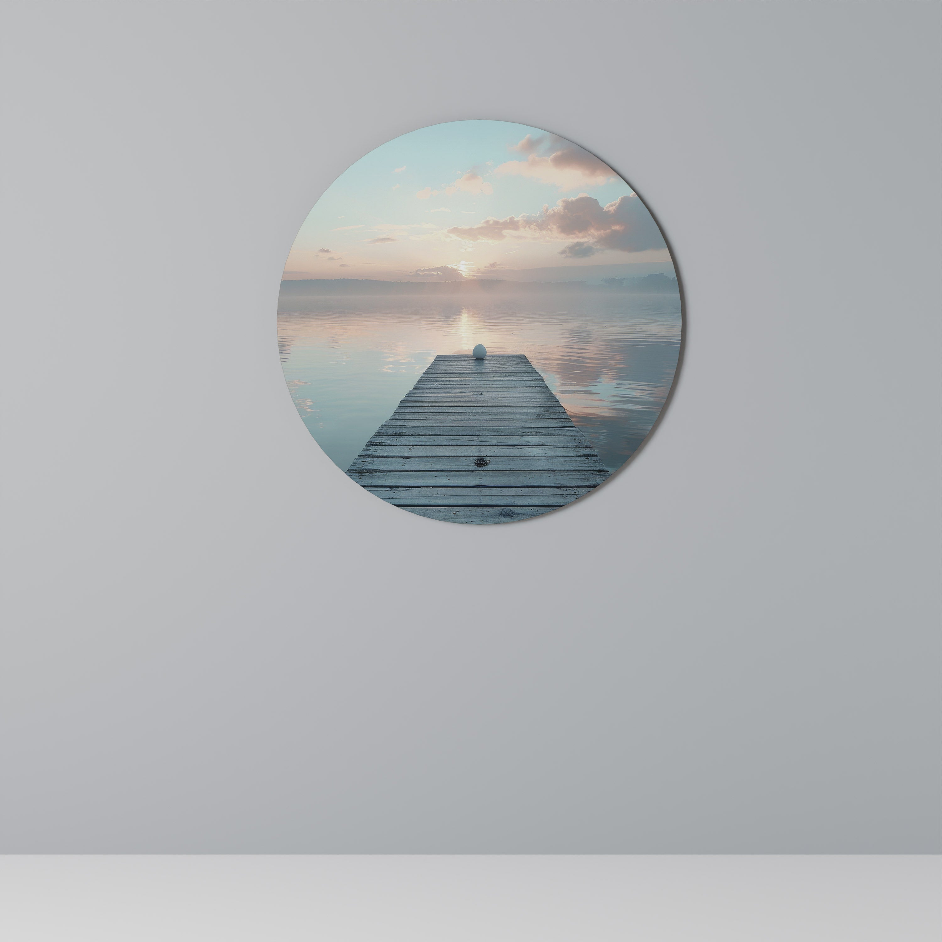 Décoration murale ronde GENTLE MORNING MYSTIQUE