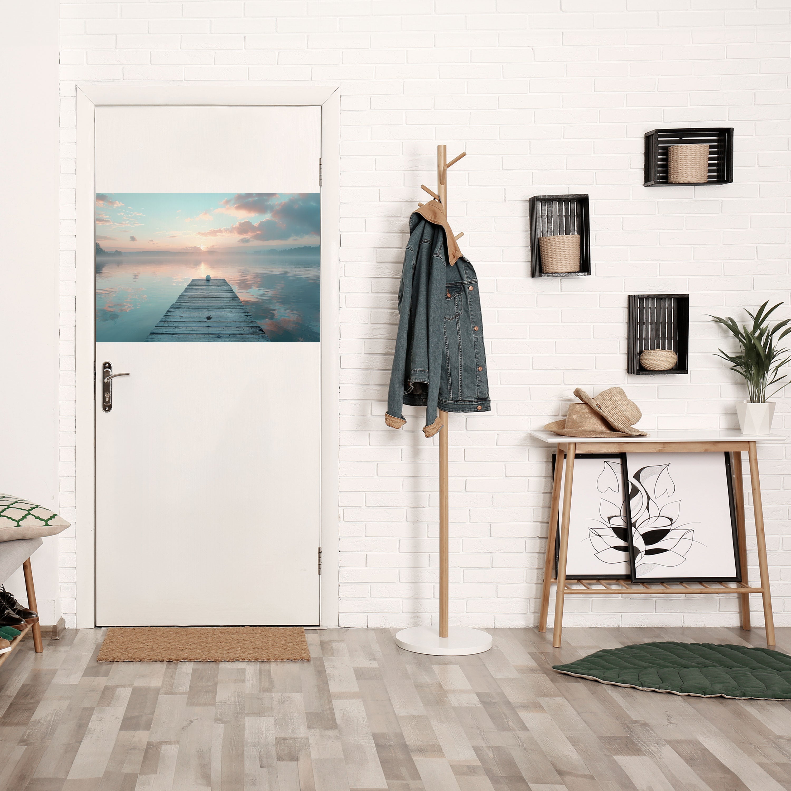 Affiche horizontale autocollante GENTLE MORNING MYSTIQUE