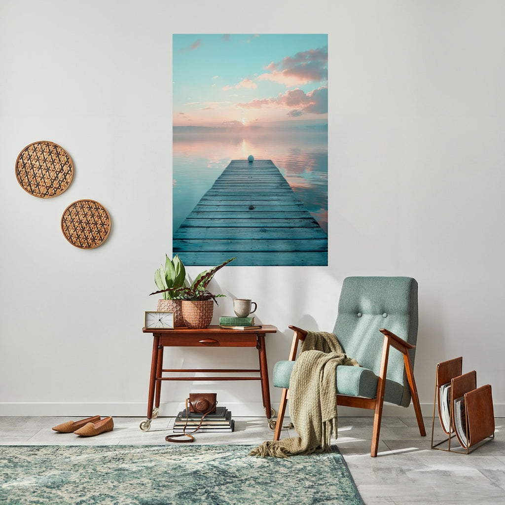 Affiche verticale autocollante GENTLE MORNING MYSTIQUE