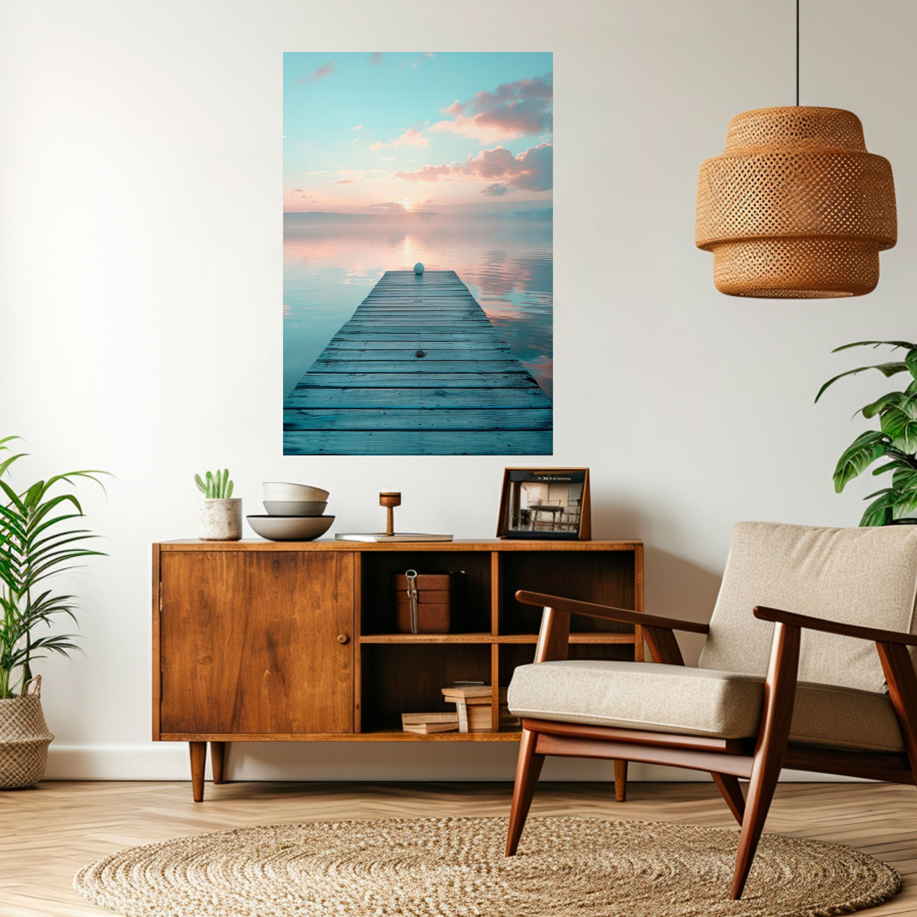 Affiche verticale autocollante GENTLE MORNING MYSTIQUE