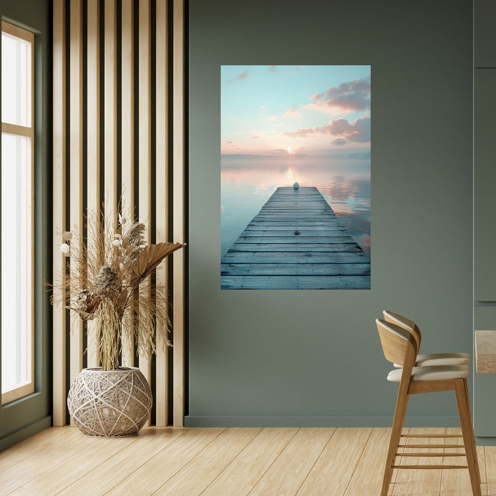 Affiche verticale autocollante GENTLE MORNING MYSTIQUE