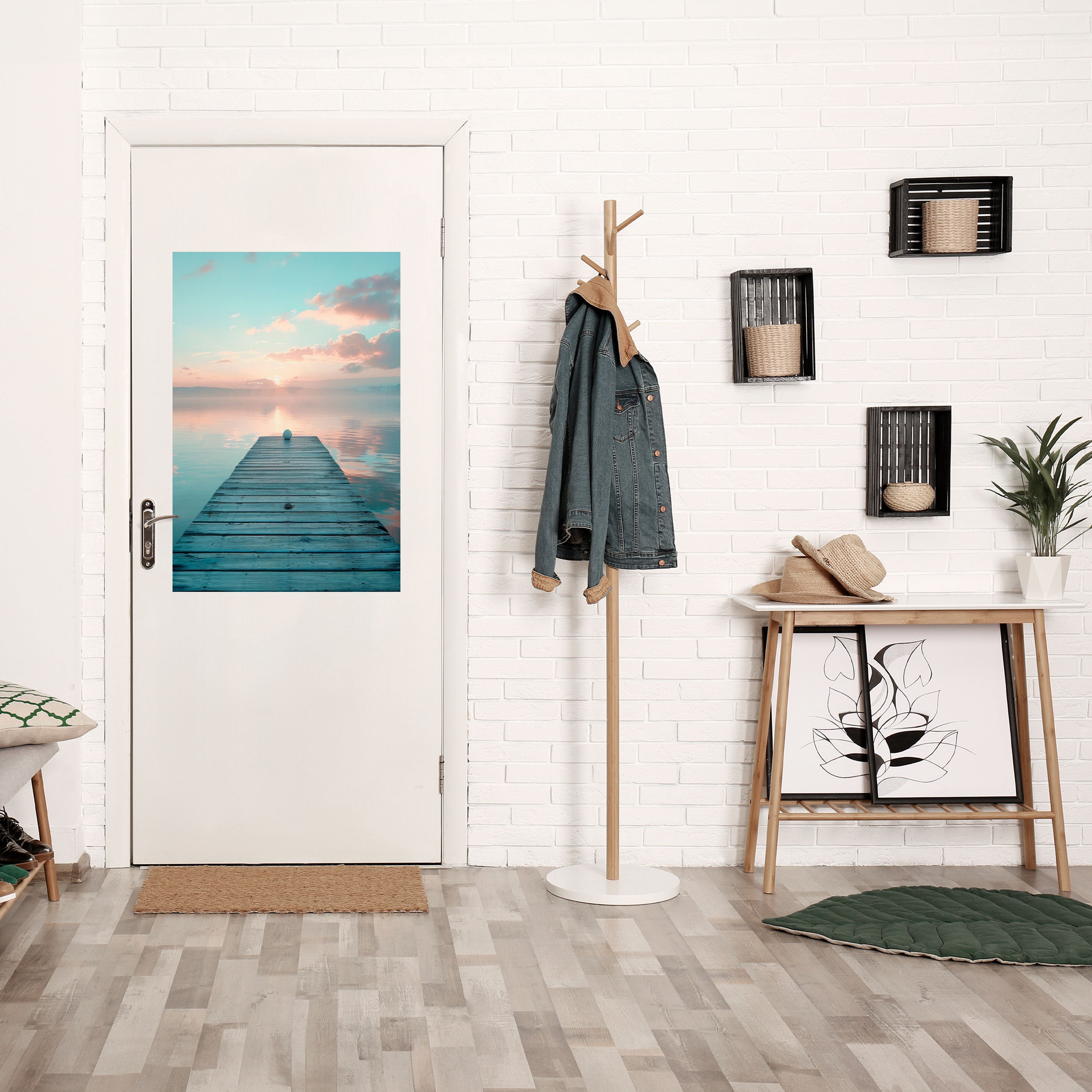 Affiche verticale autocollante GENTLE MORNING MYSTIQUE