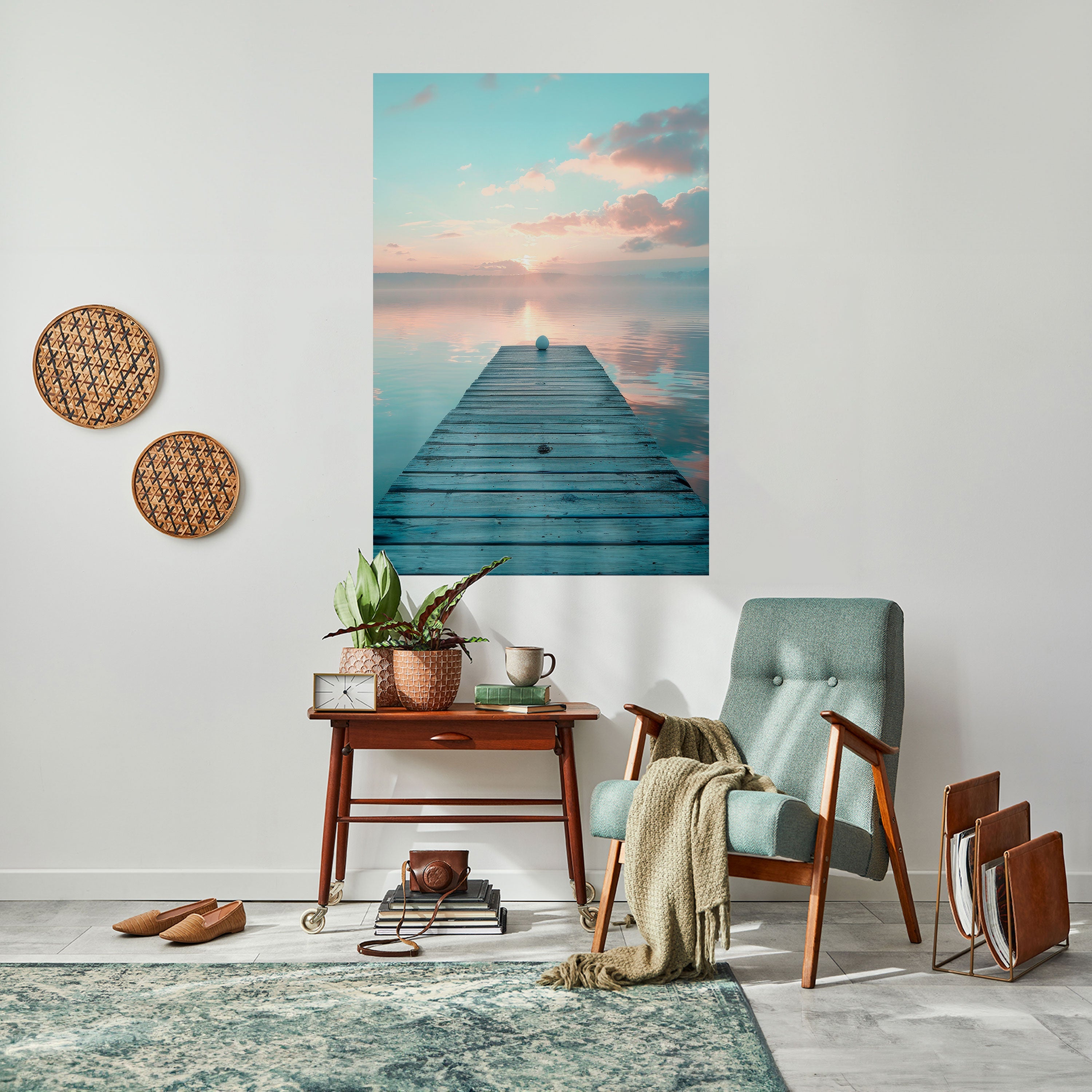 Affiche verticale autocollante GENTLE MORNING MYSTIQUE