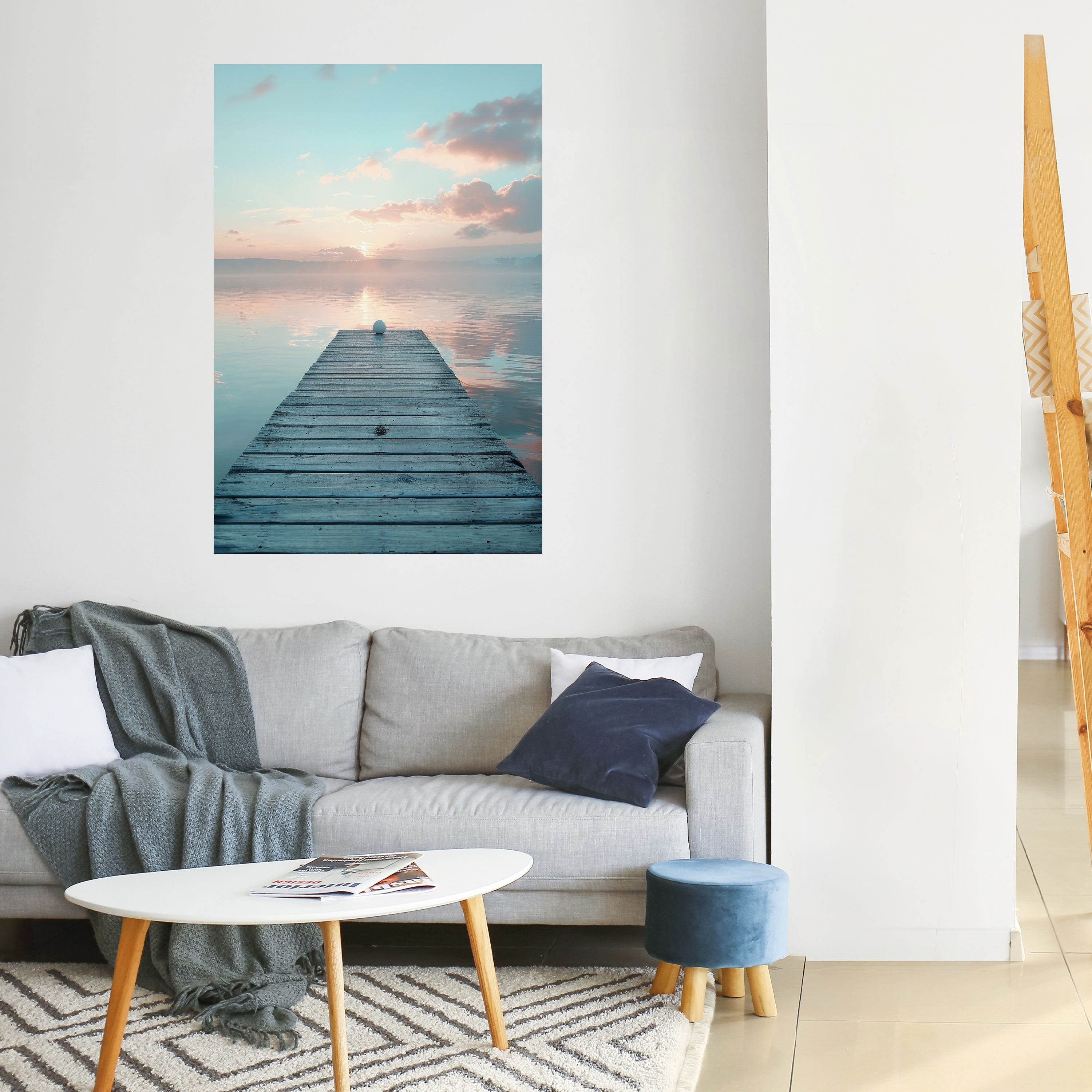 Affiche verticale autocollante GENTLE MORNING MYSTIQUE