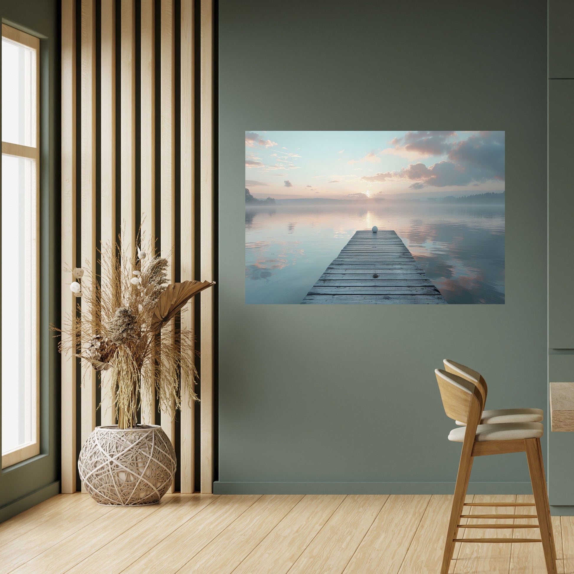 Affiche horizontale autocollante GENTLE MORNING MYSTIQUE
