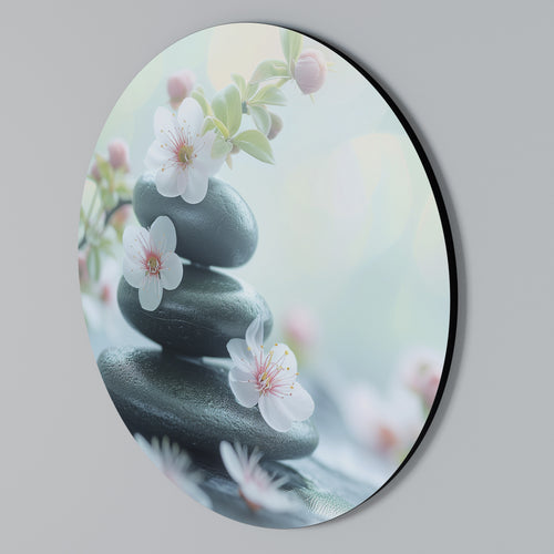 MINDFUL MOMENTS Round Wall Art