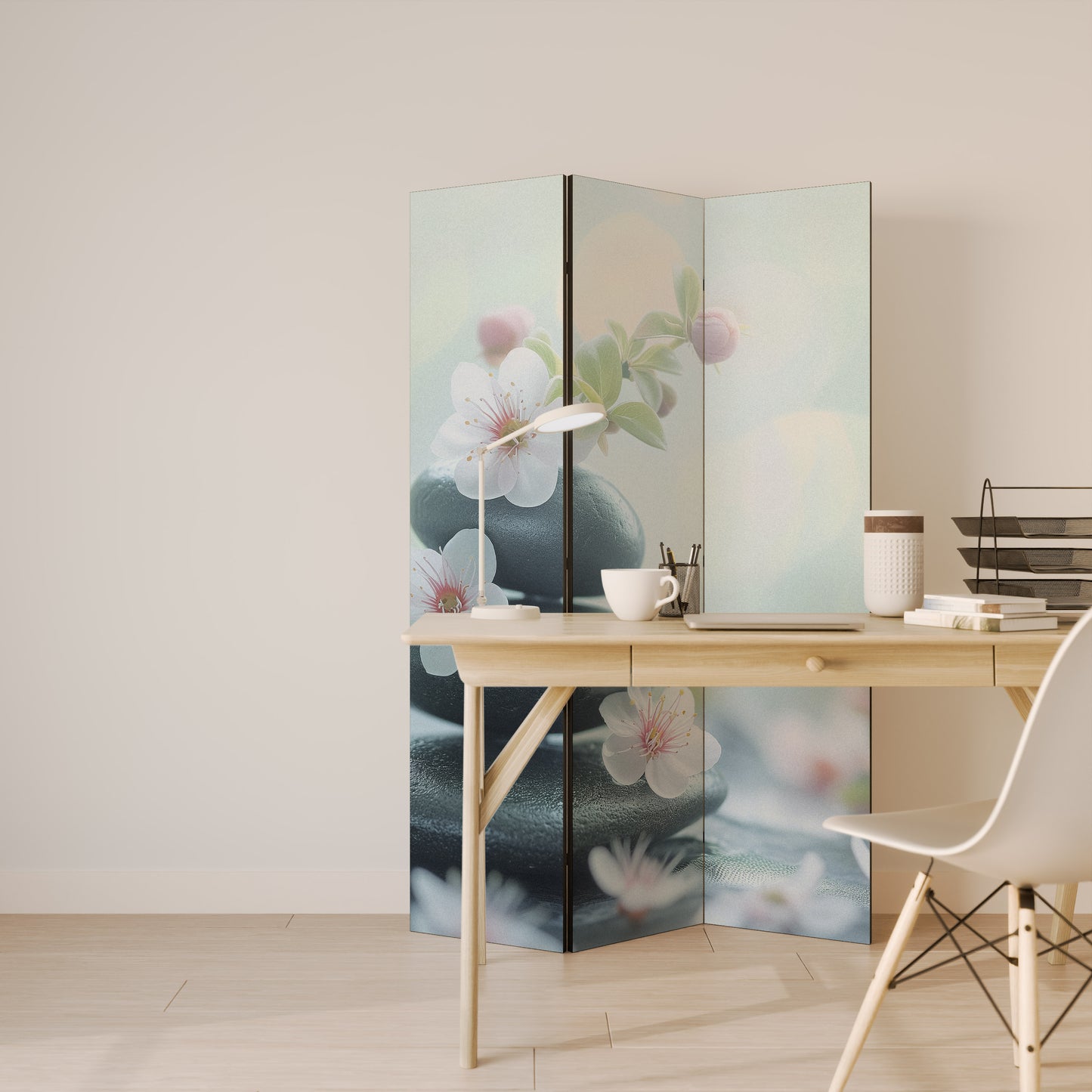 MINDFUL MOMENTS 3-Panel Room Divider