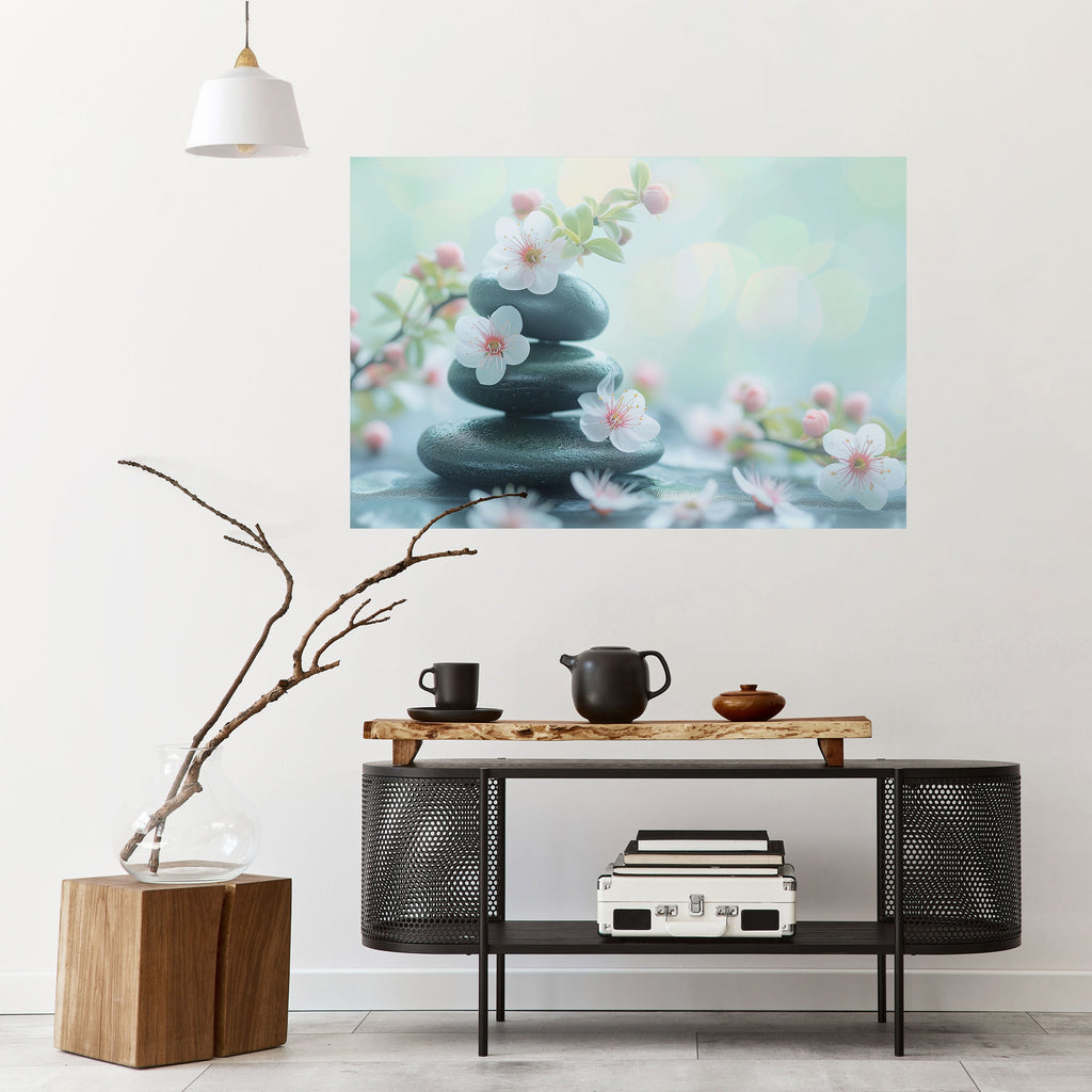 Affiche horizontale autocollante MOMENTS DE PLEINE CONSCIENCE