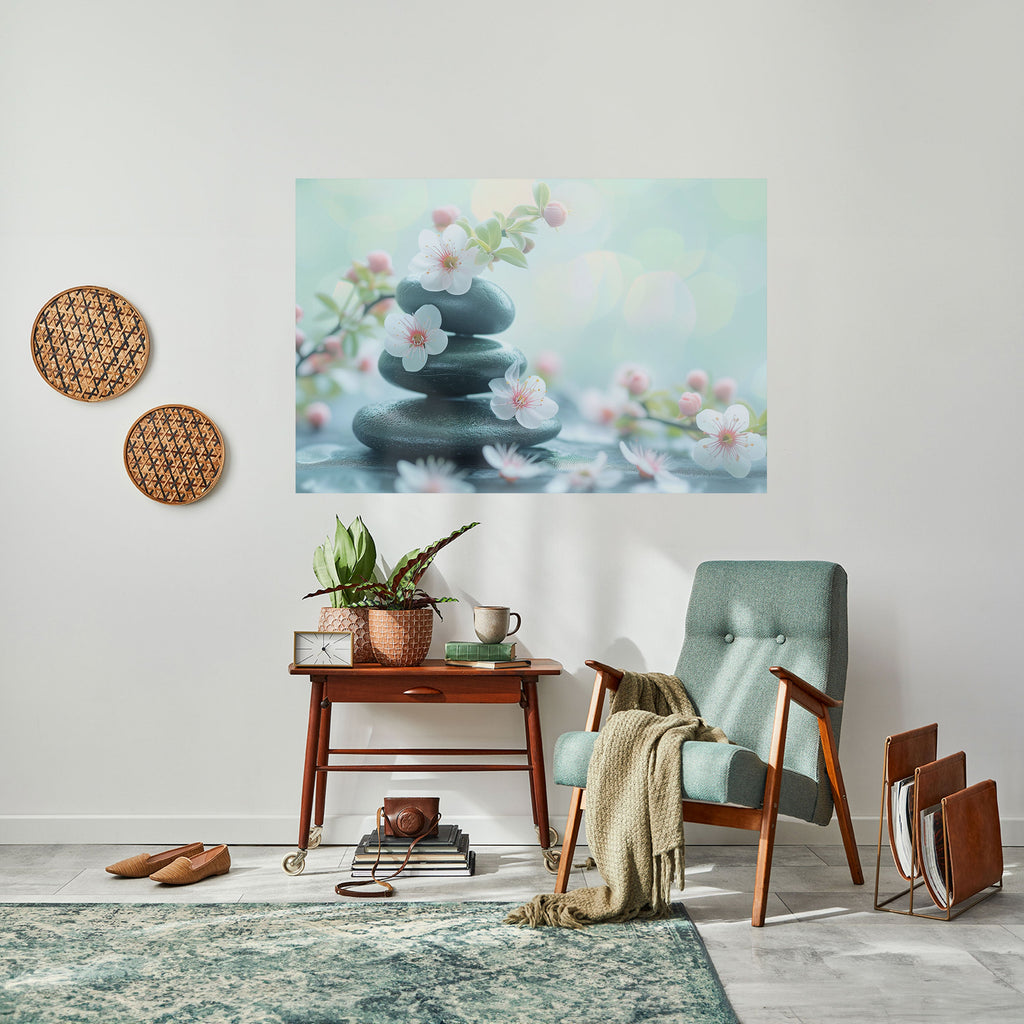 Affiche horizontale autocollante MOMENTS DE PLEINE CONSCIENCE