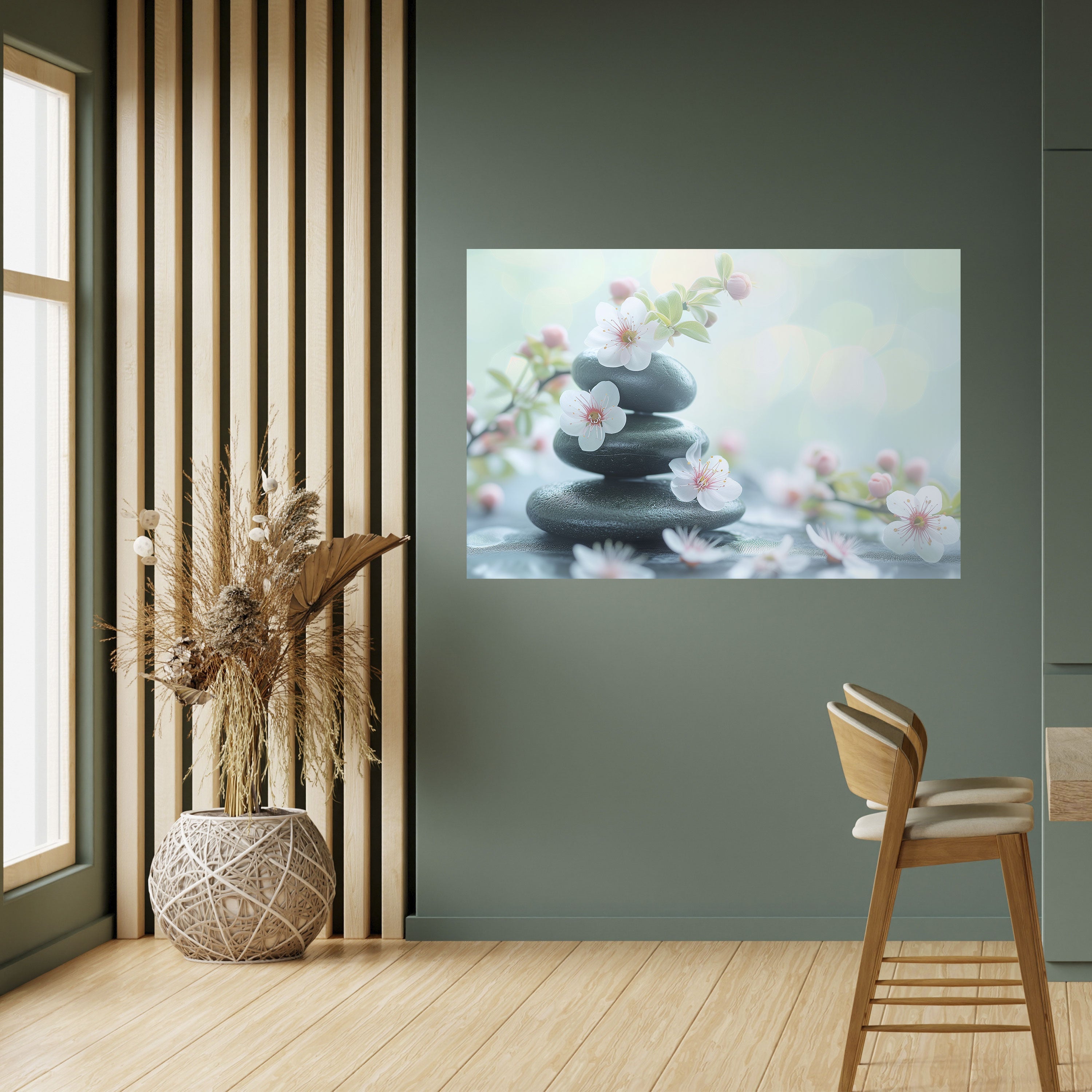 Affiche horizontale autocollante MOMENTS DE PLEINE CONSCIENCE