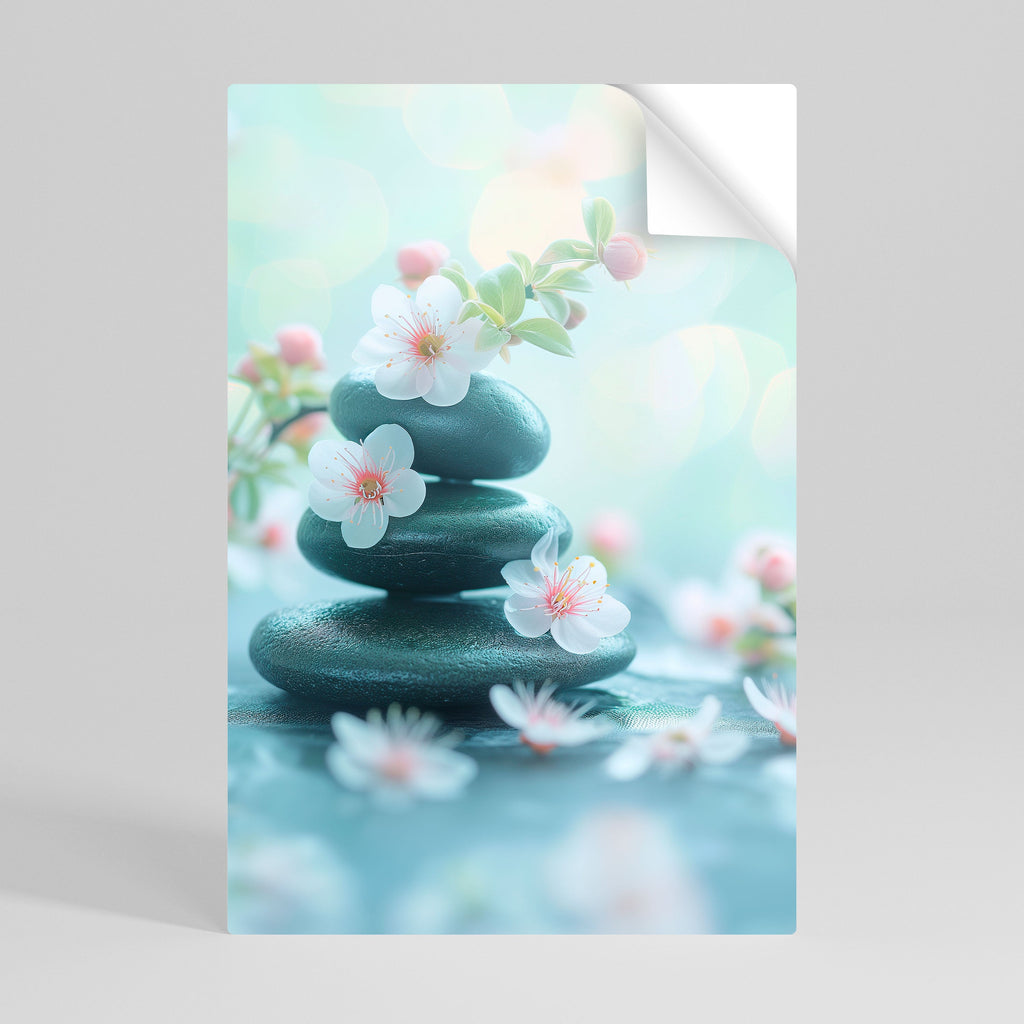 Affiche verticale autocollante MOMENTS DE PLEINE CONSCIENCE