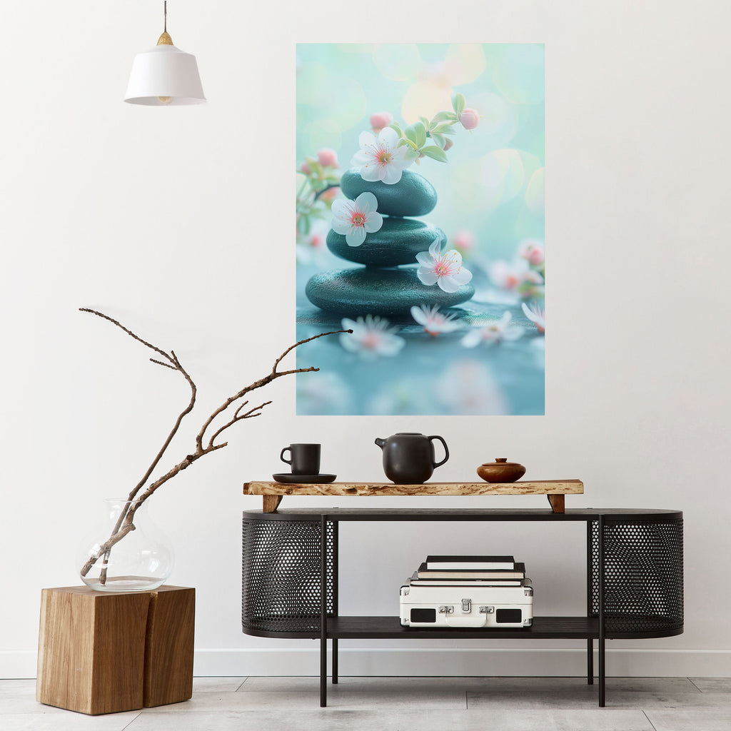 Affiche verticale autocollante MOMENTS DE PLEINE CONSCIENCE